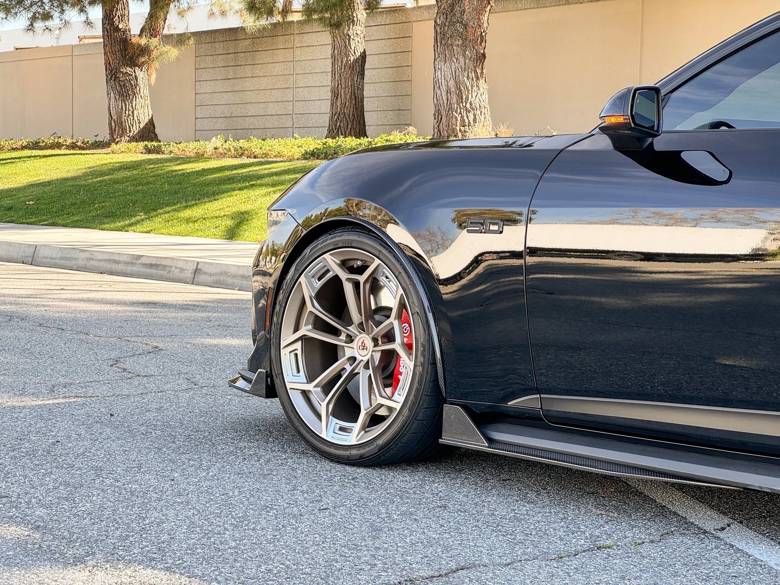 NYTOP Side Skirt Extension For 2024-Current Ford Mustang