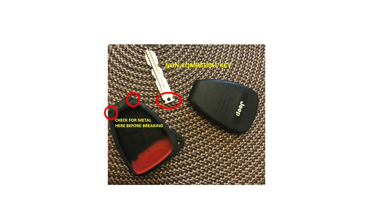 Injection Fob IF007 (For Wrangler JK) - CHIEF BLUE