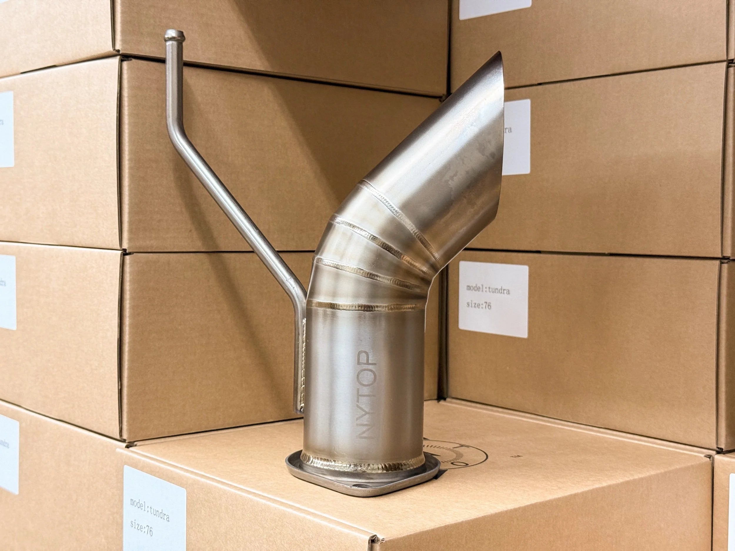 NYTOP Titanium Axle Dump Exhaust Tip For 2022-Current Toyota Tundra