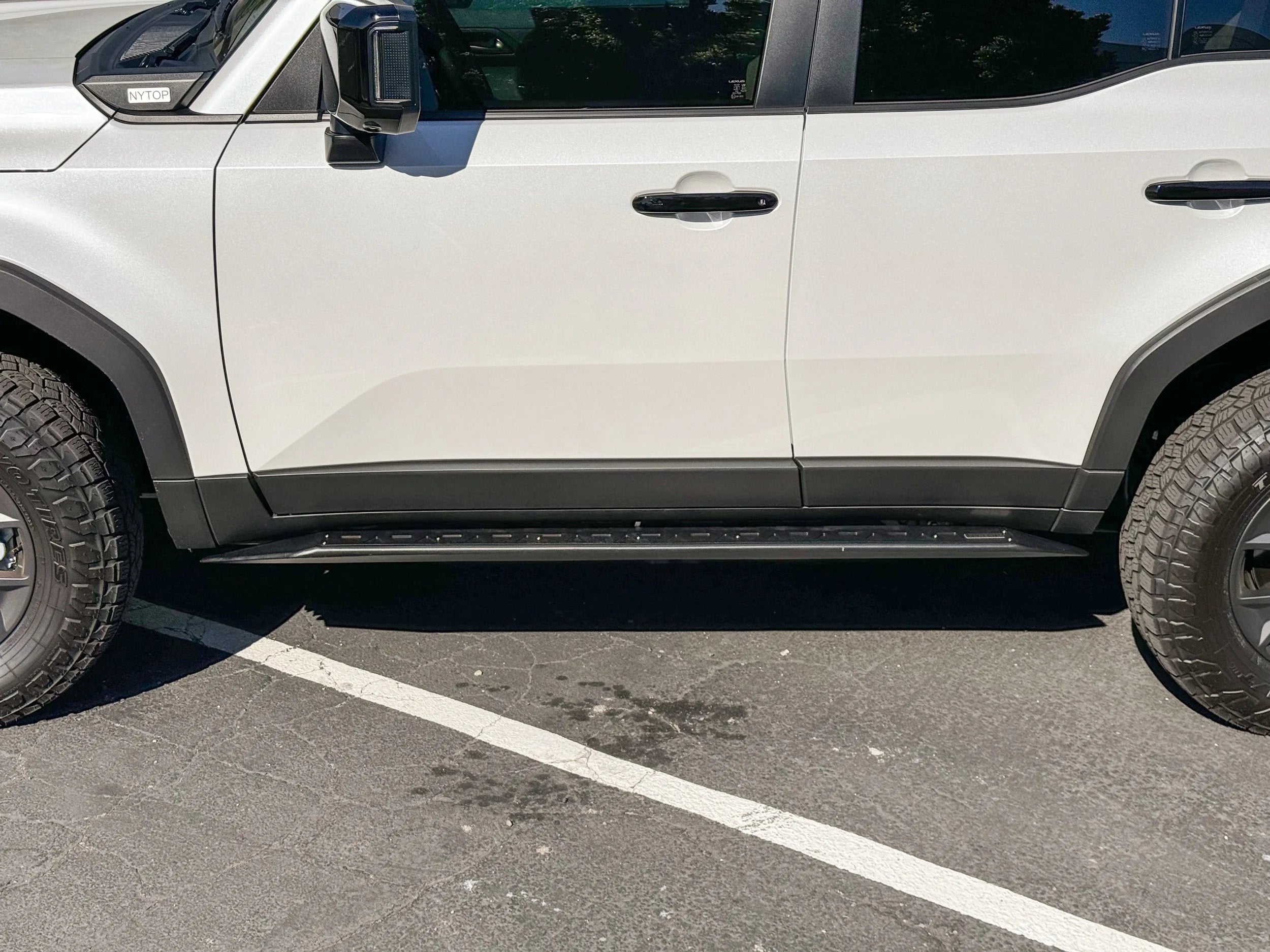 NYTOP Rock Sliders For 2024-Current Lexus GX550/Toyota Land Cruiser