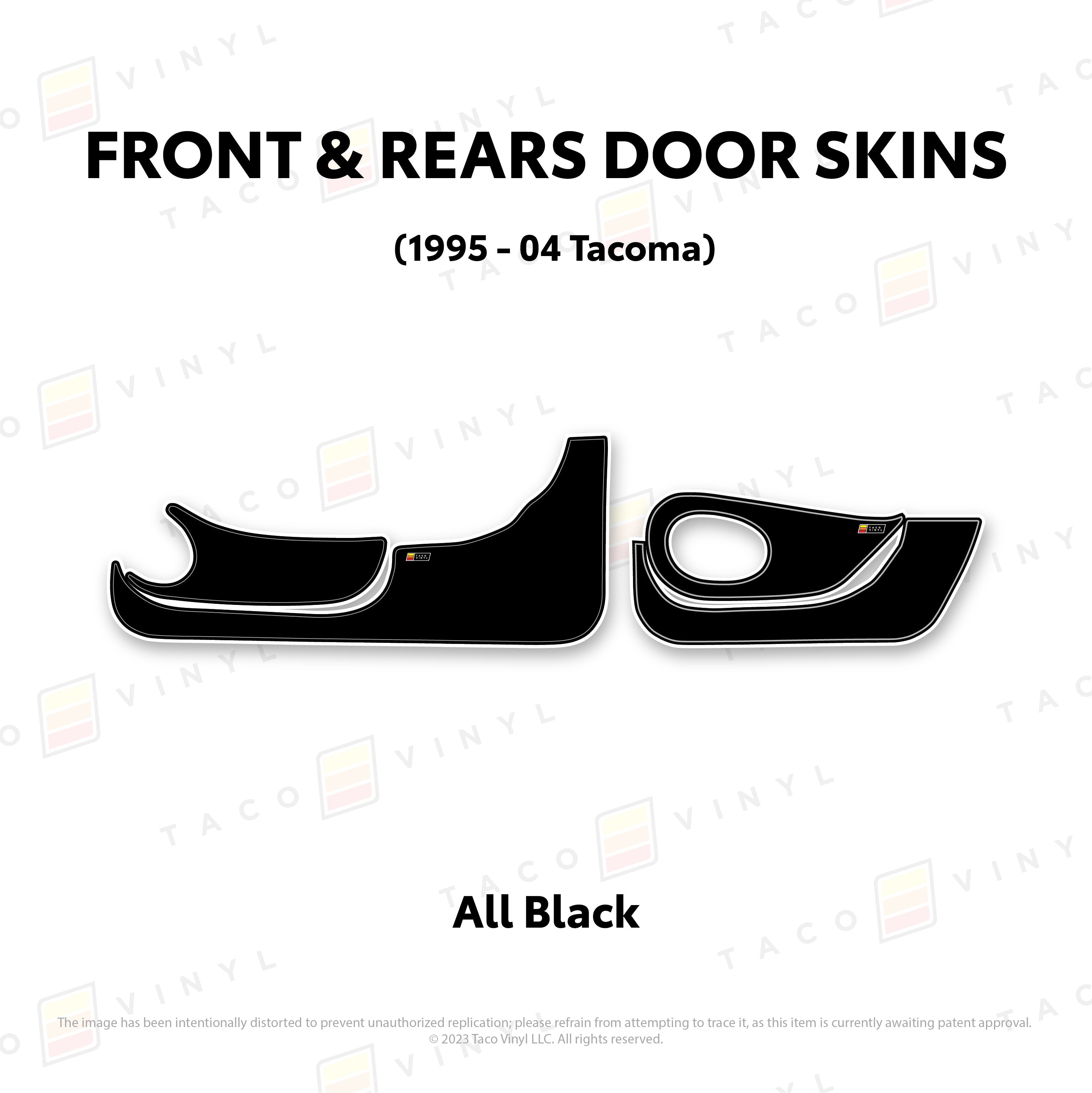 1995-04 Door Skins (Lower Section) For Tacoma