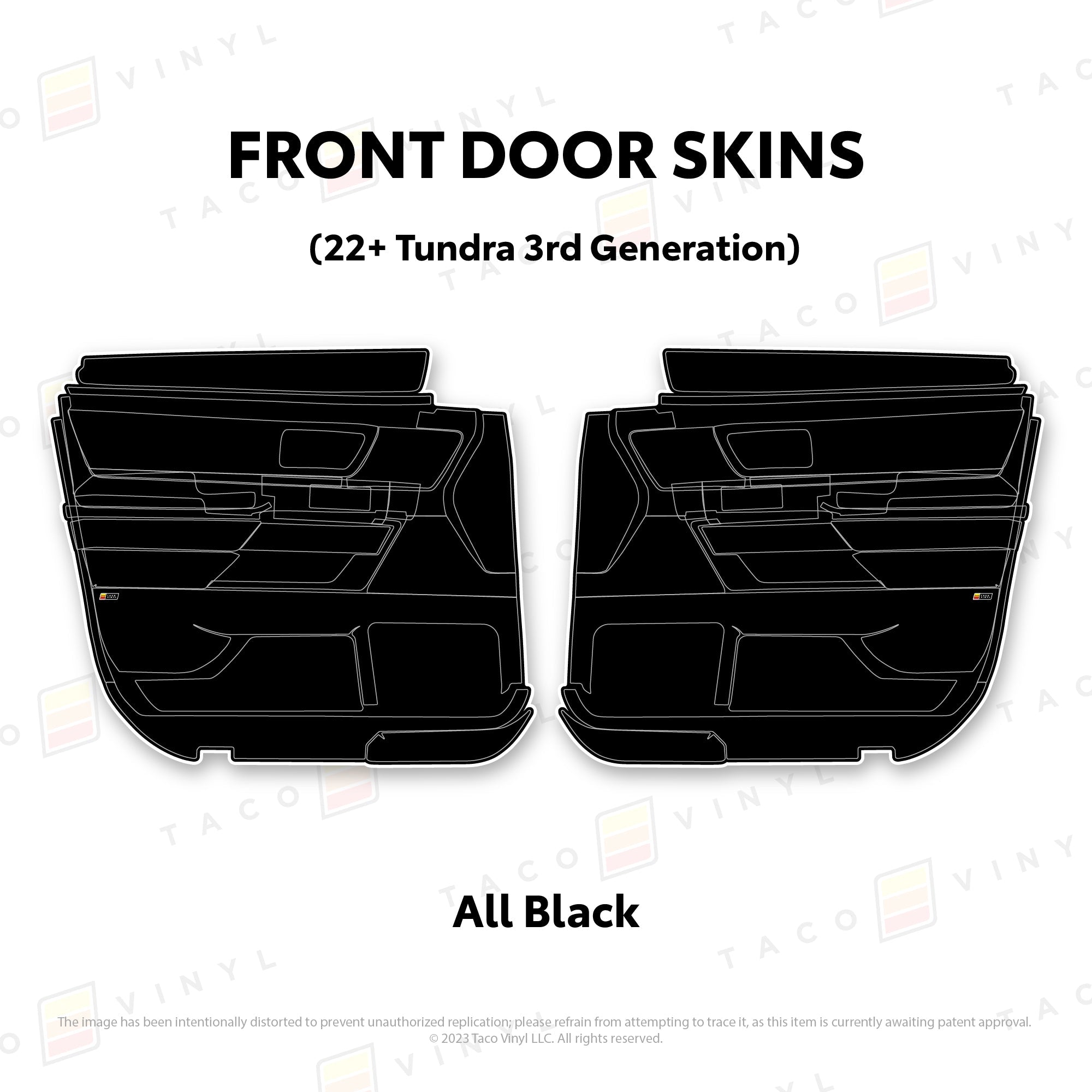 2022+ Door Skins For Tundra