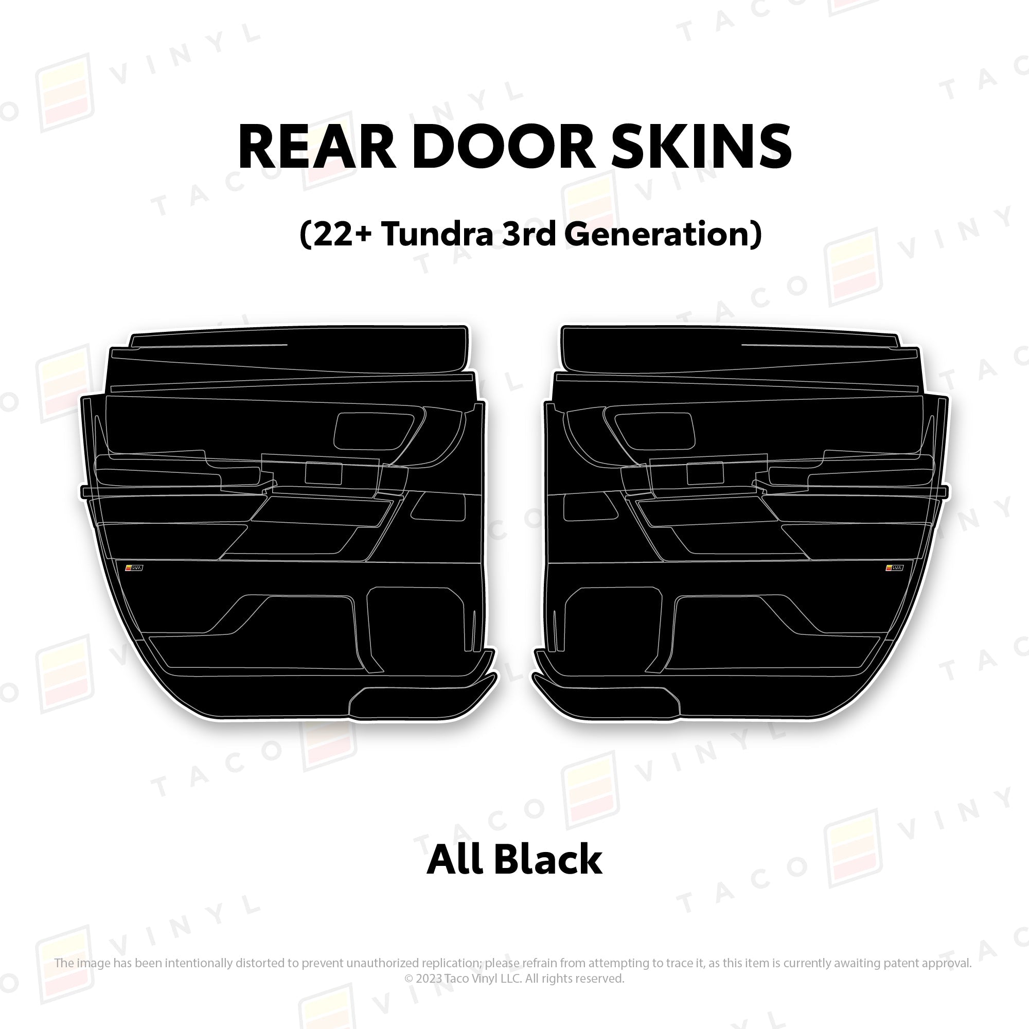2022+ Door Skins For Tundra