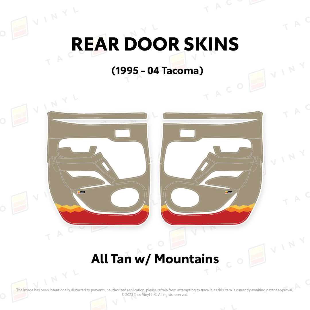 1995-04 Door Skins For Tacoma