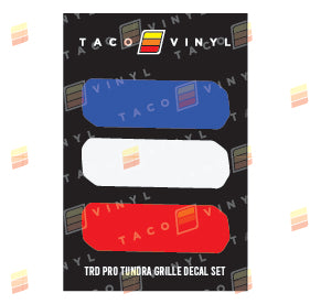 Pro Grille Decals For Tundra