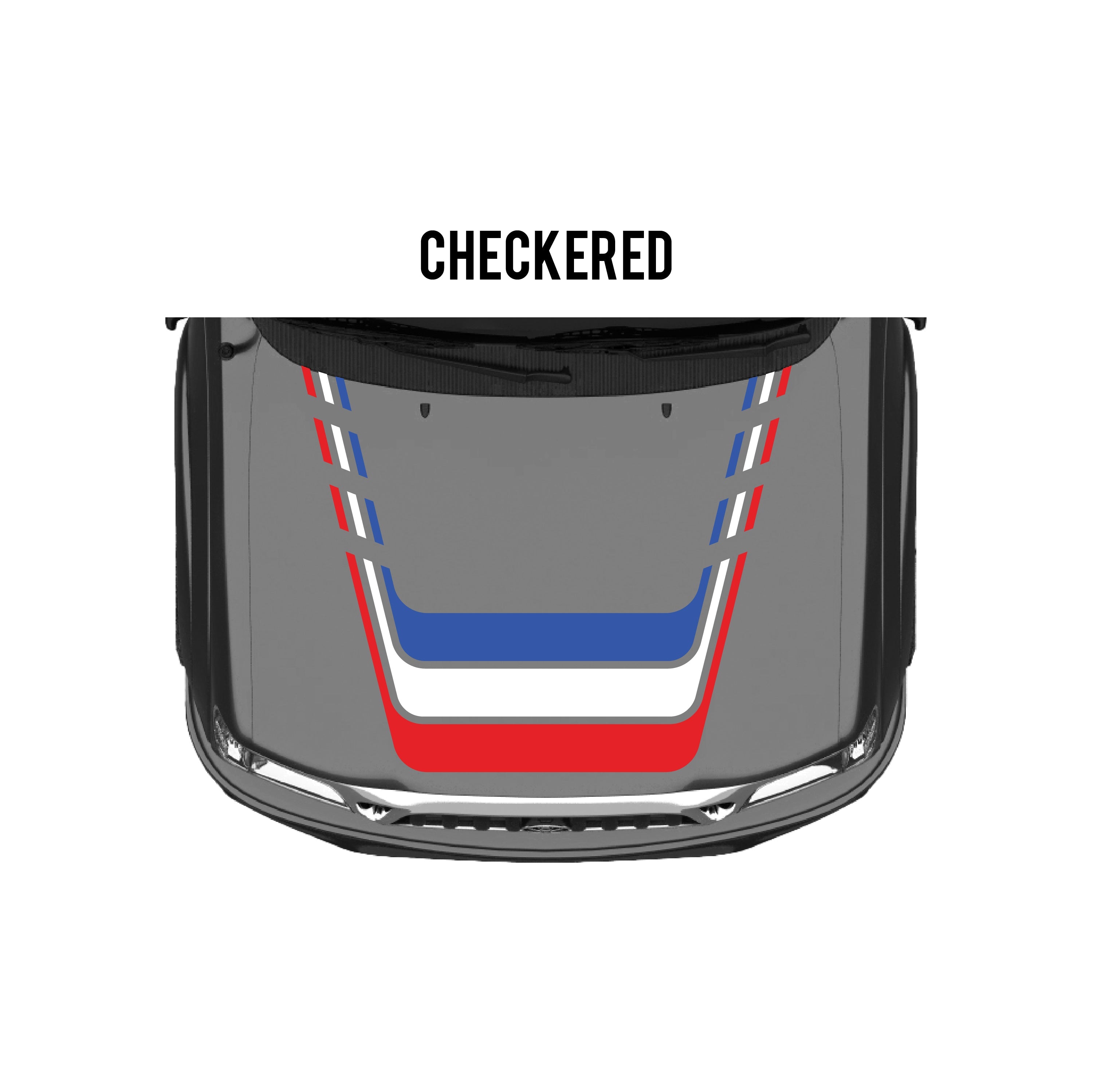 2001-04 Checkered Stripe Kit For Tacoma