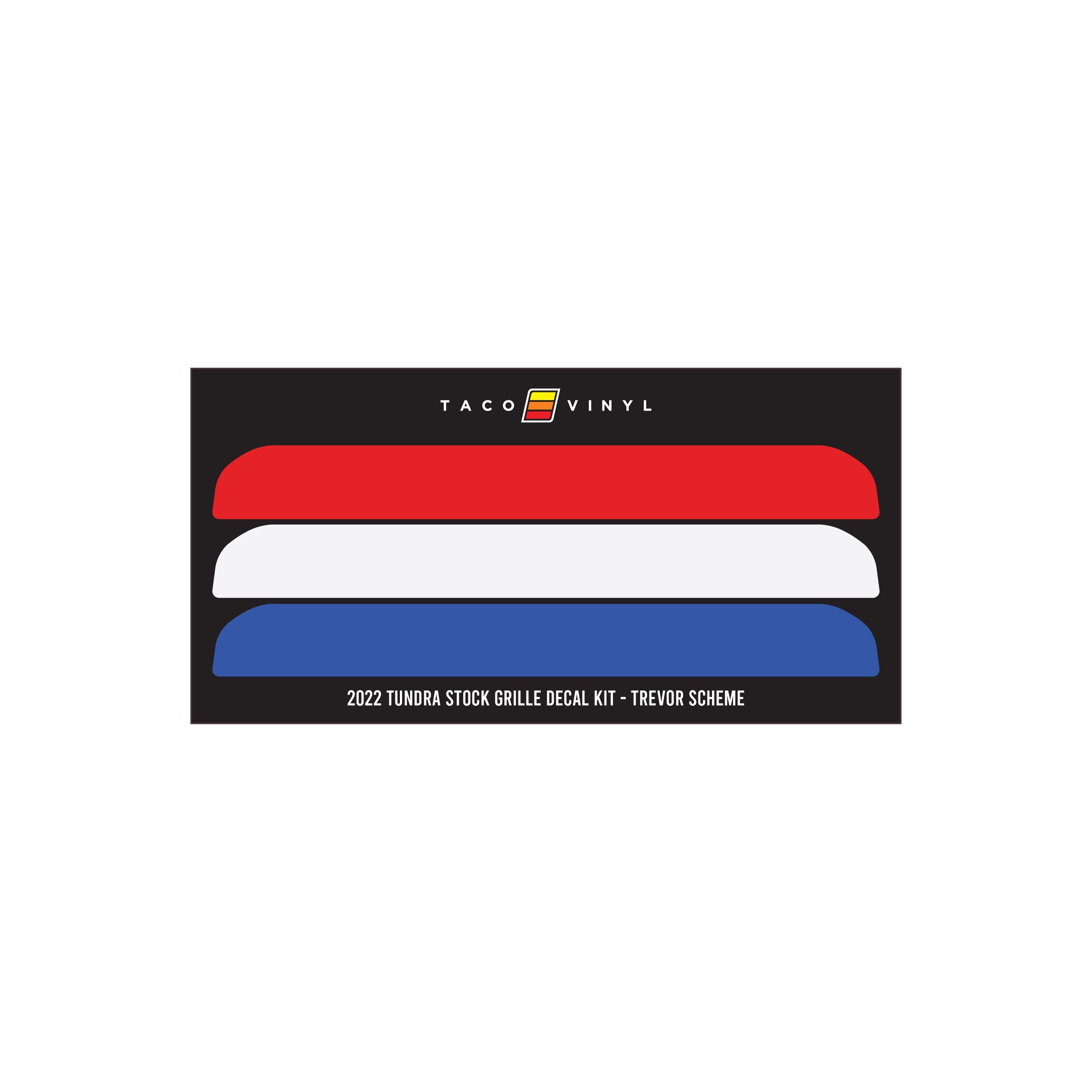 2022+ Offroad Grille Decal For Tundra