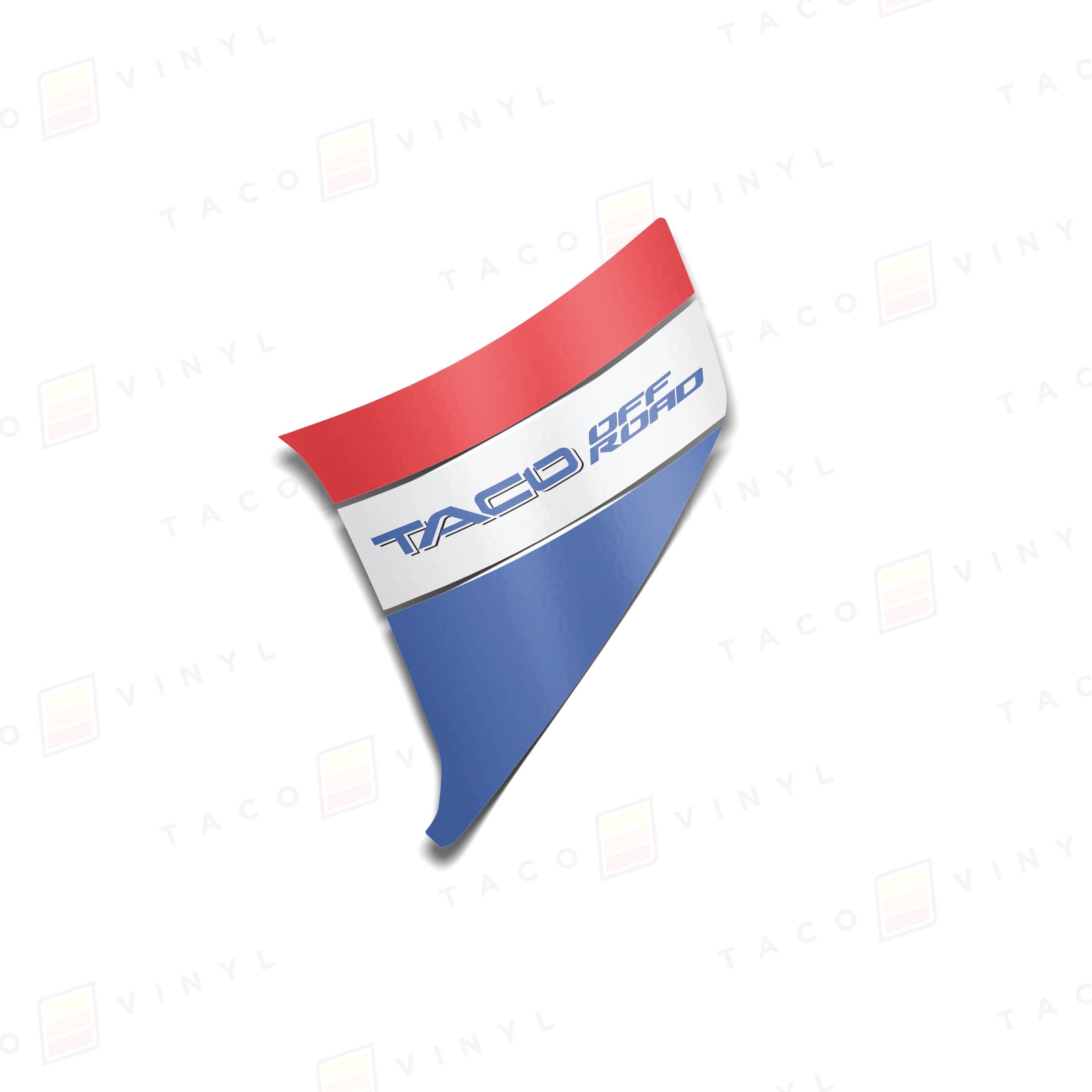 2024+ Lower Bedside Decals - Designed For Tacoma