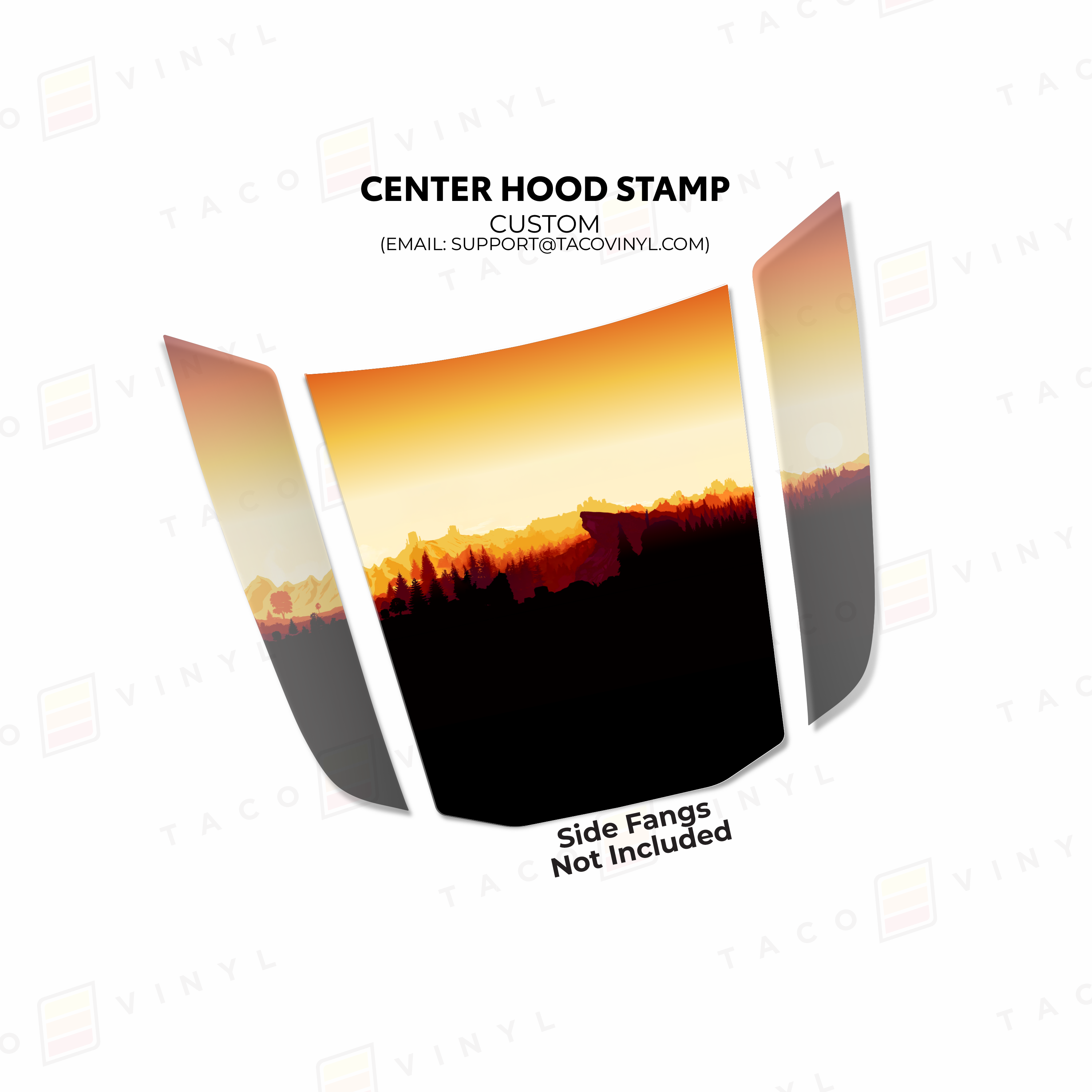 2025+ Apex Hood Stamp For 4Runner