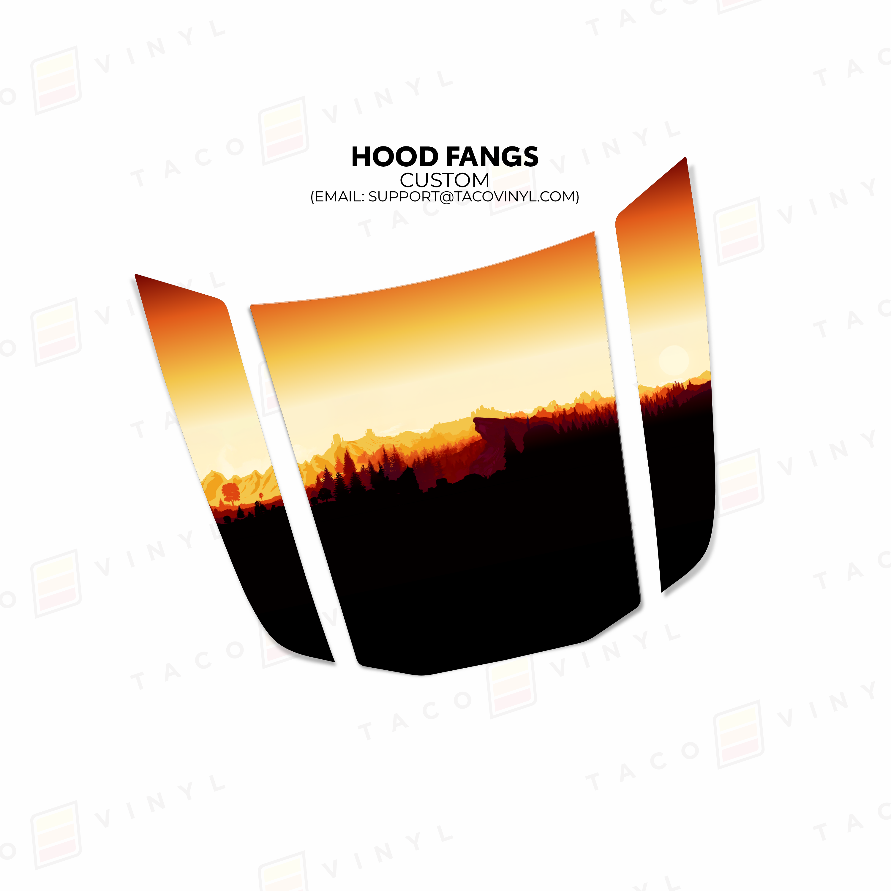 2025+ Apex Hood Stamp For 4Runner