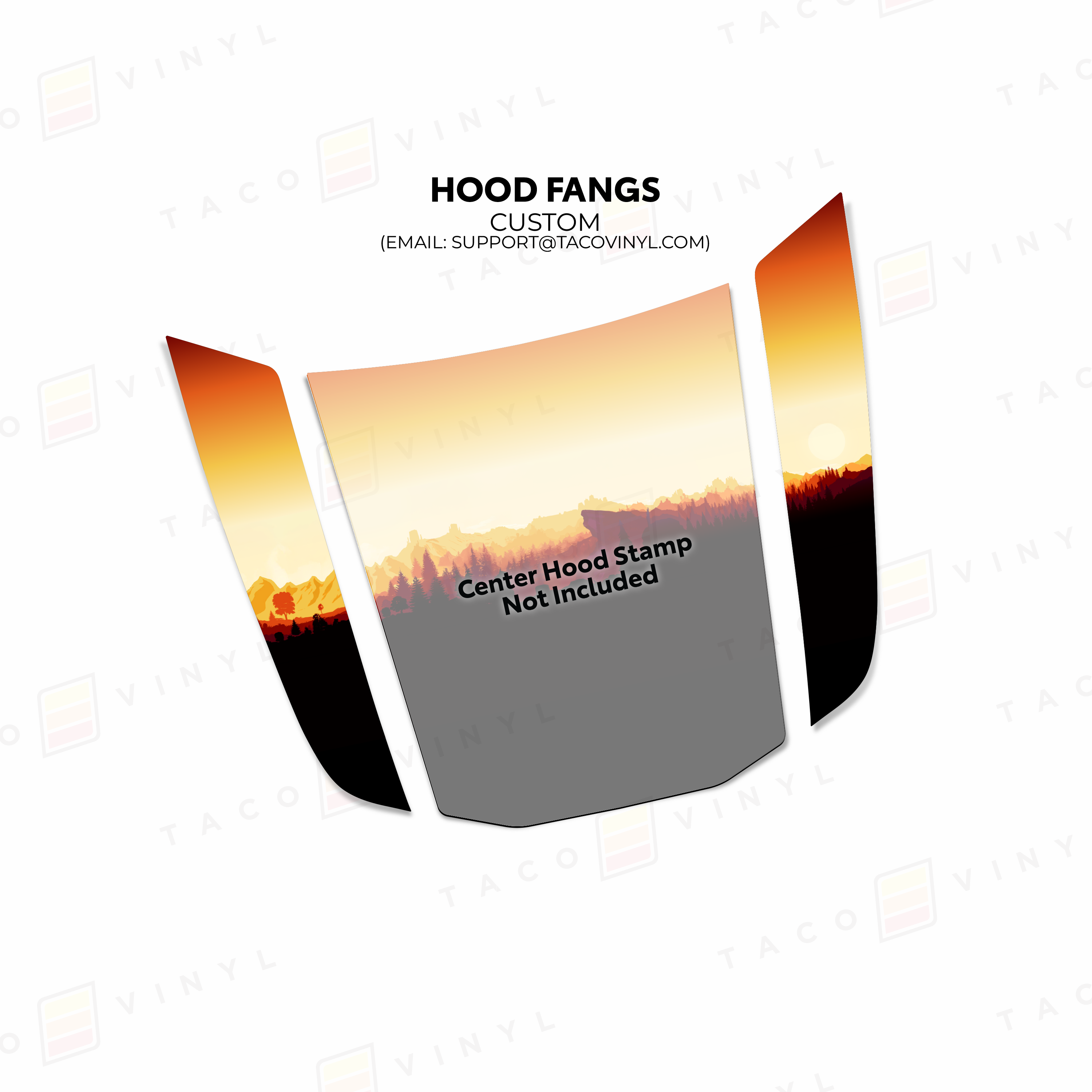 2025+ Apex Hood Stamp For 4Runner