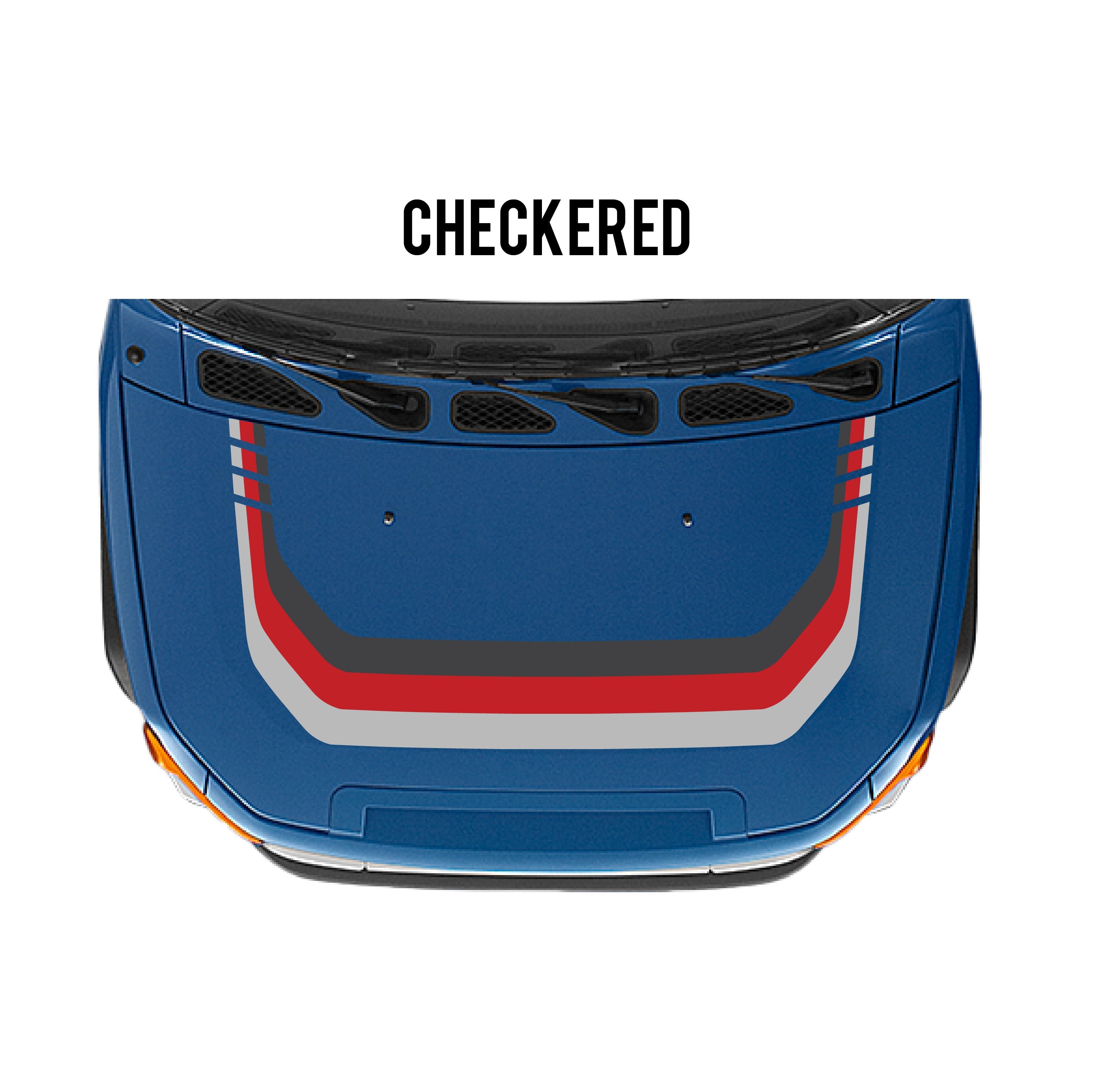 2007-14 Checkered Stripe Kit For FJ Cruiser