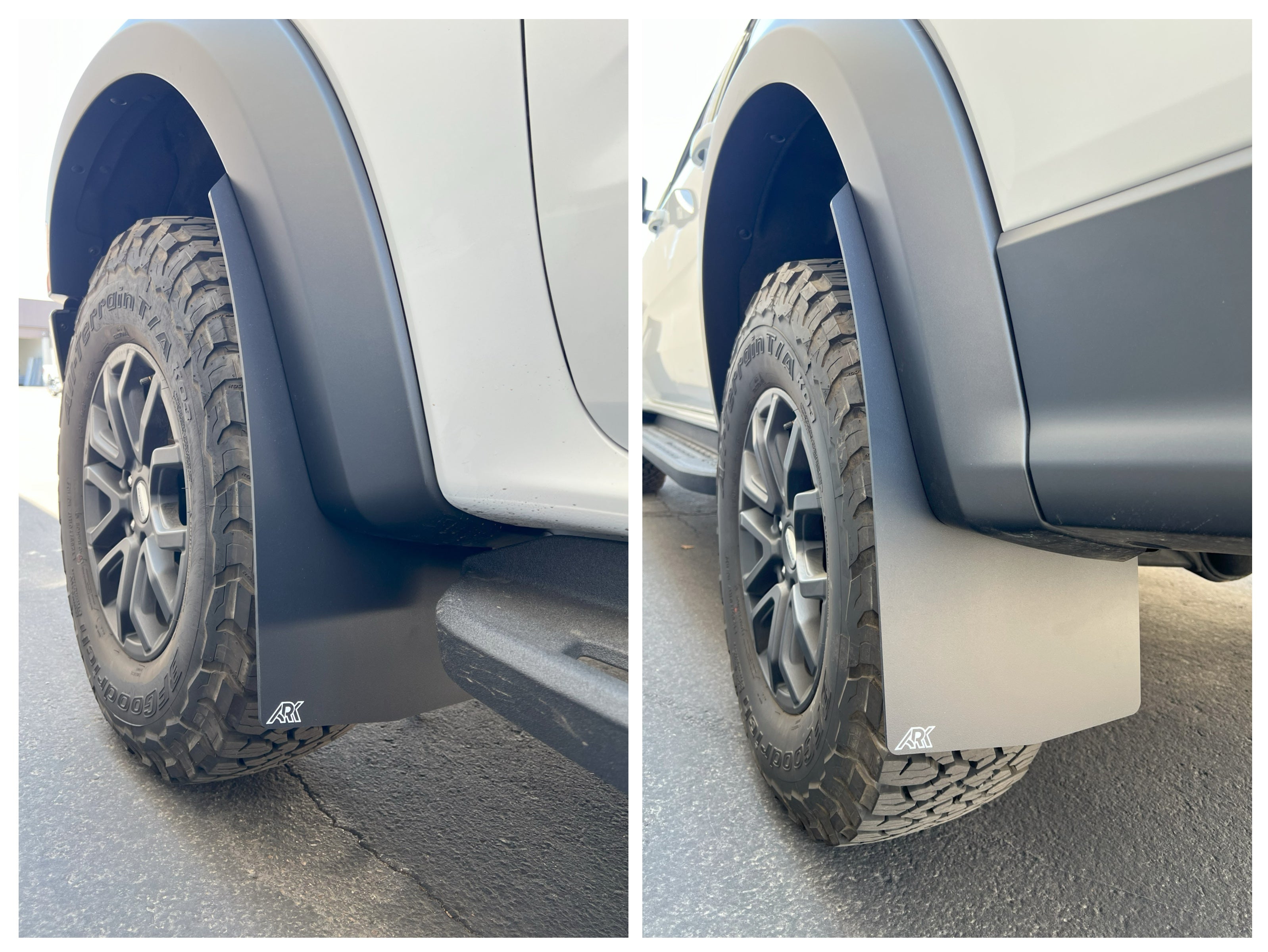 TriXPoly Mud Flaps For 2024+ Ford Ranger Raptor
