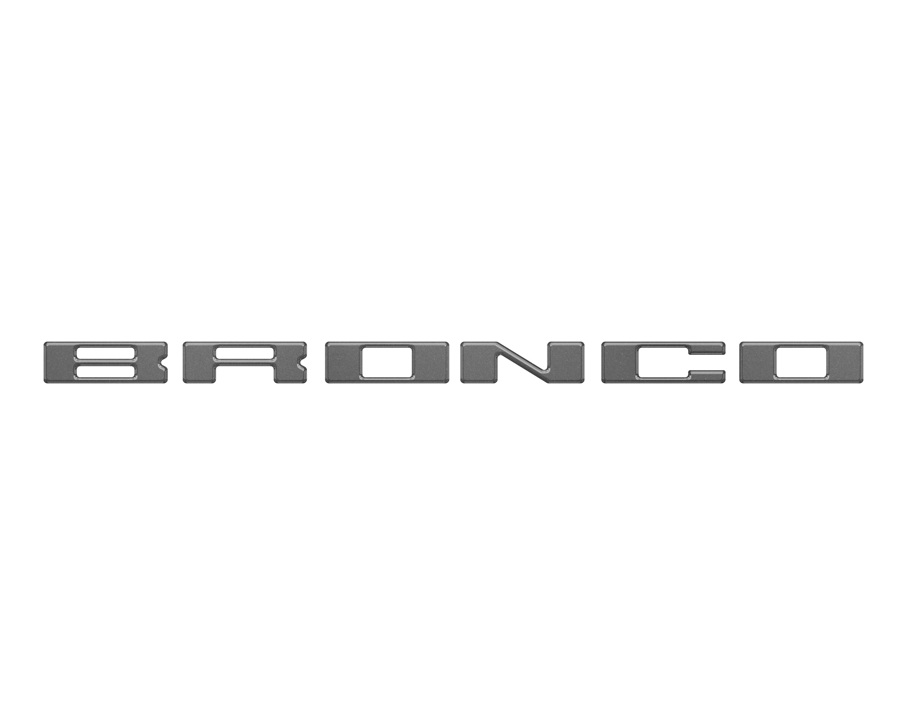 Glove Box Letters Inserts Fits 2021-2026 Ford Bronco