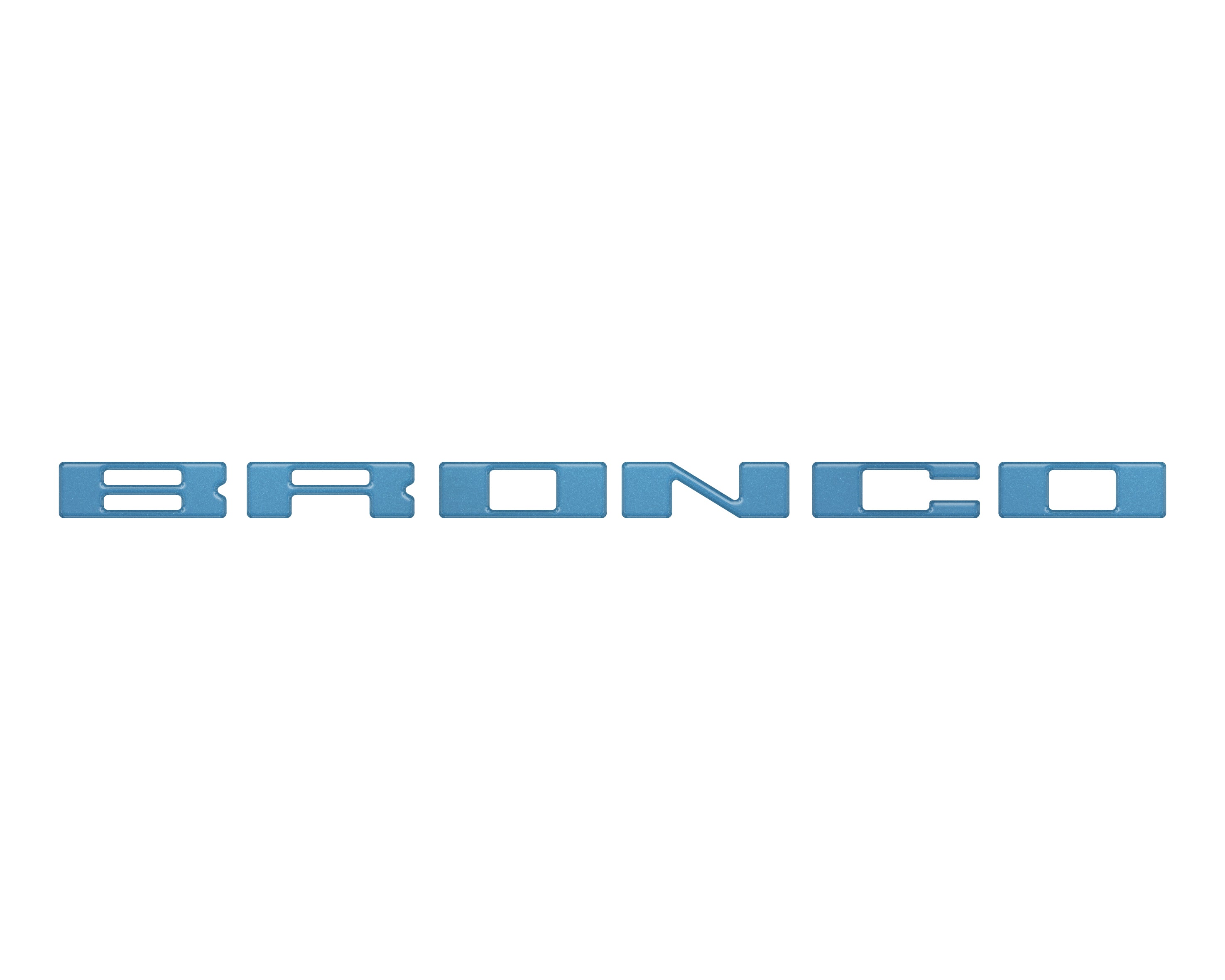 Glove Box Letters Inserts Fits 2021-2026 Ford Bronco