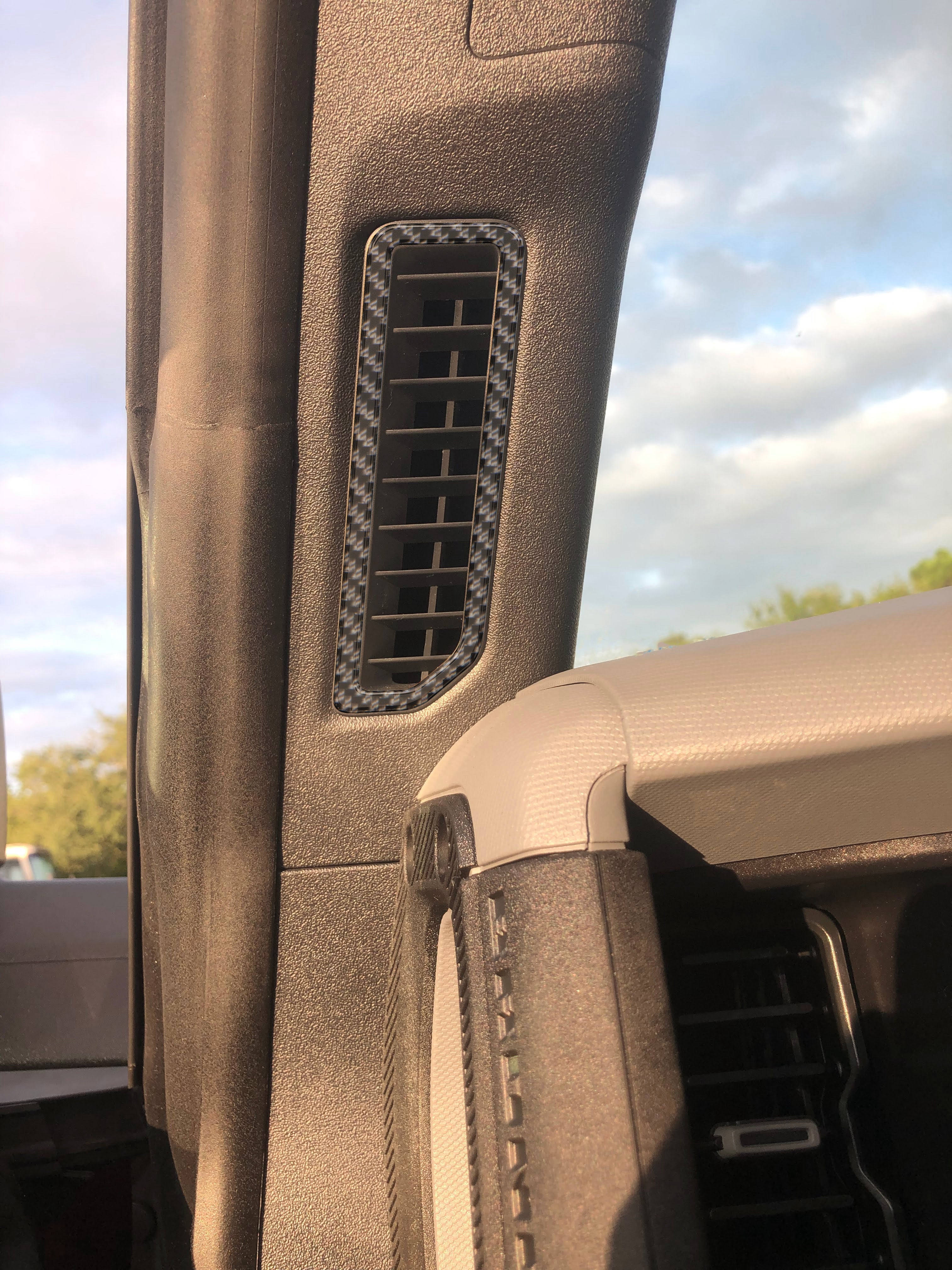 Defrost Vent Accent Trim Fits 2021-2026 Ford Bronco