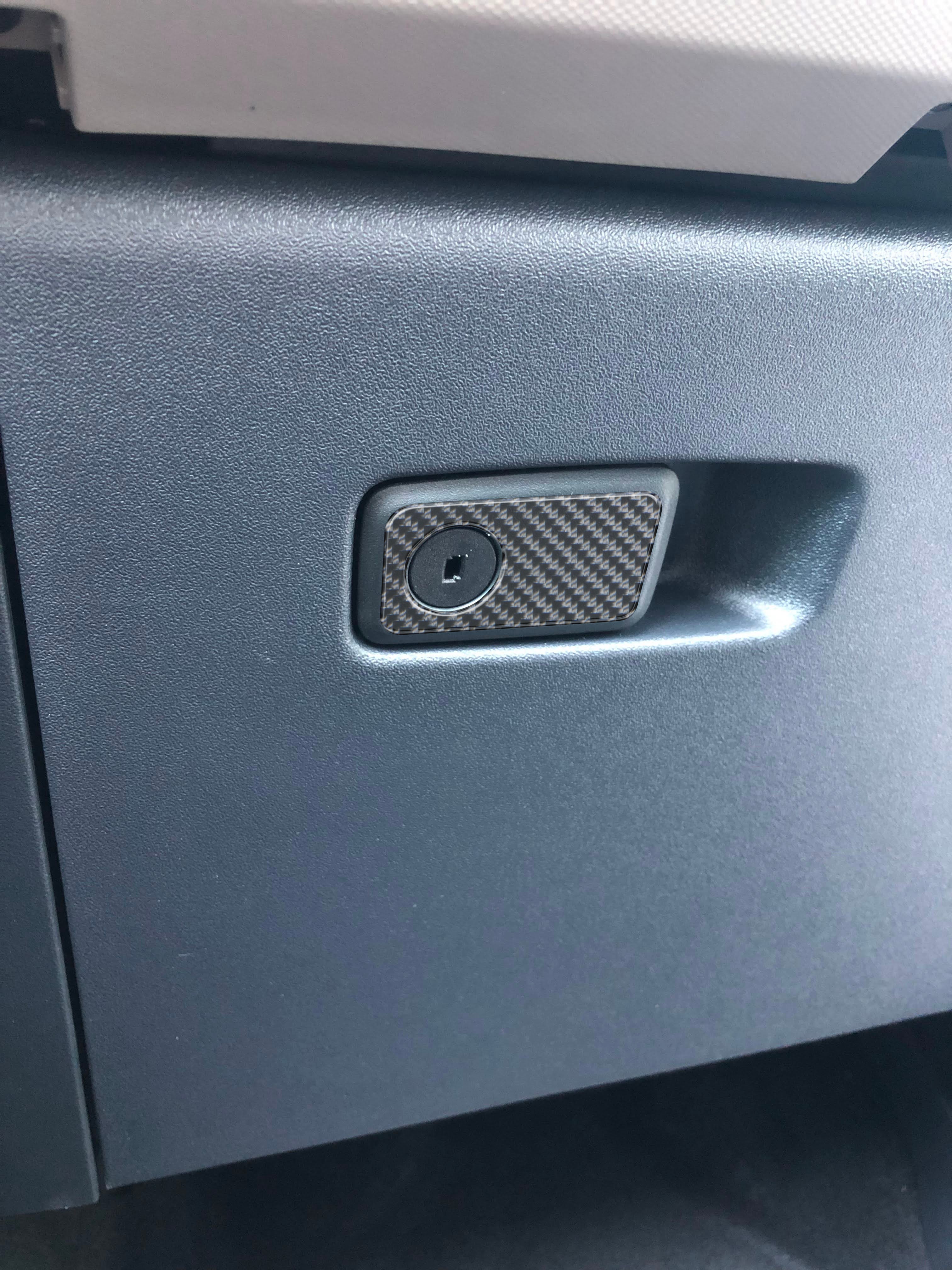 Glove Box Accent Overlay Fits 2021-2026 Ford Bronco