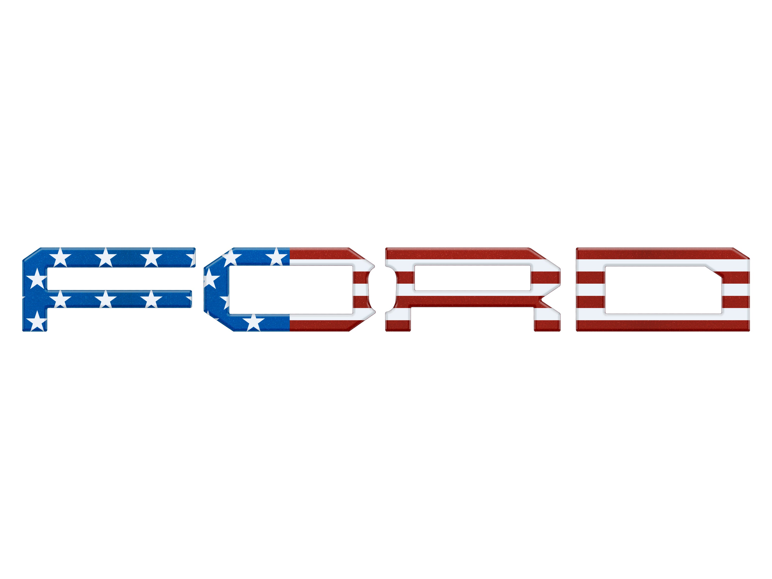 Raptor Front Grill Letter Overlays Fits 2022-2026 Ford Bronco