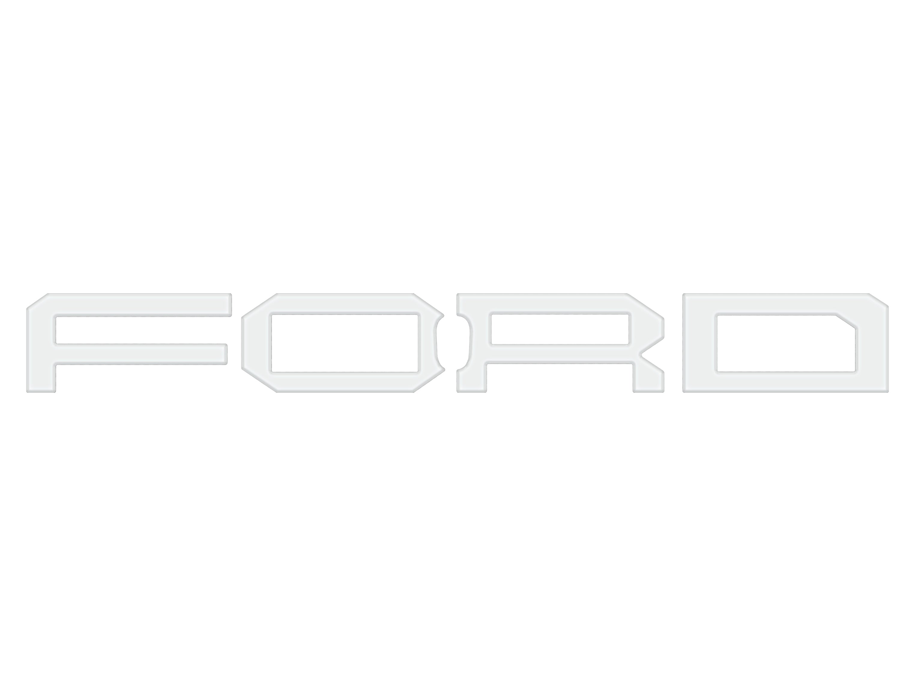 Raptor Front Grill Letter Overlays Fits 2022-2026 Ford Bronco