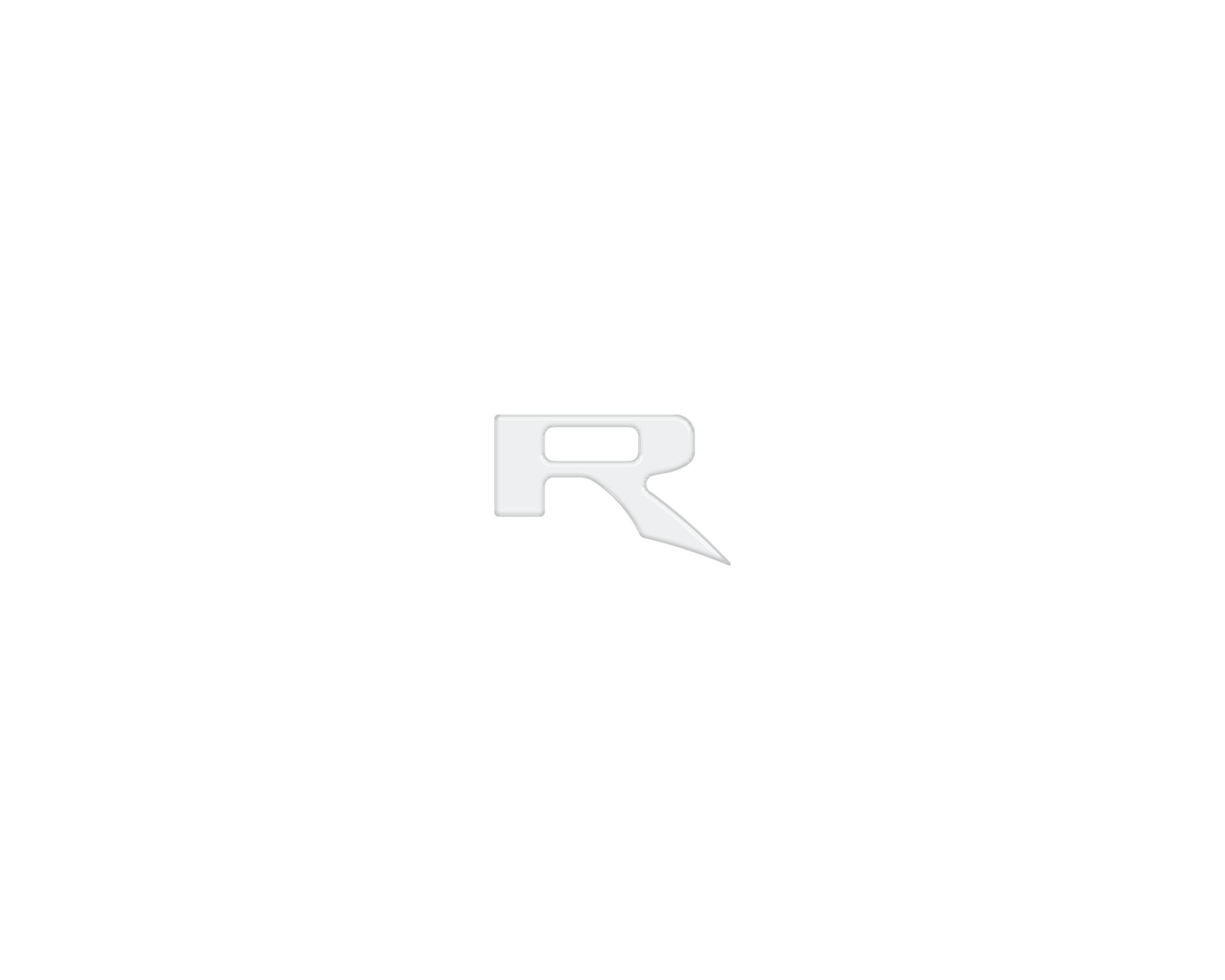 Raptor R Differential Letter Overlays Fits 2022-2026 Ford Bronco