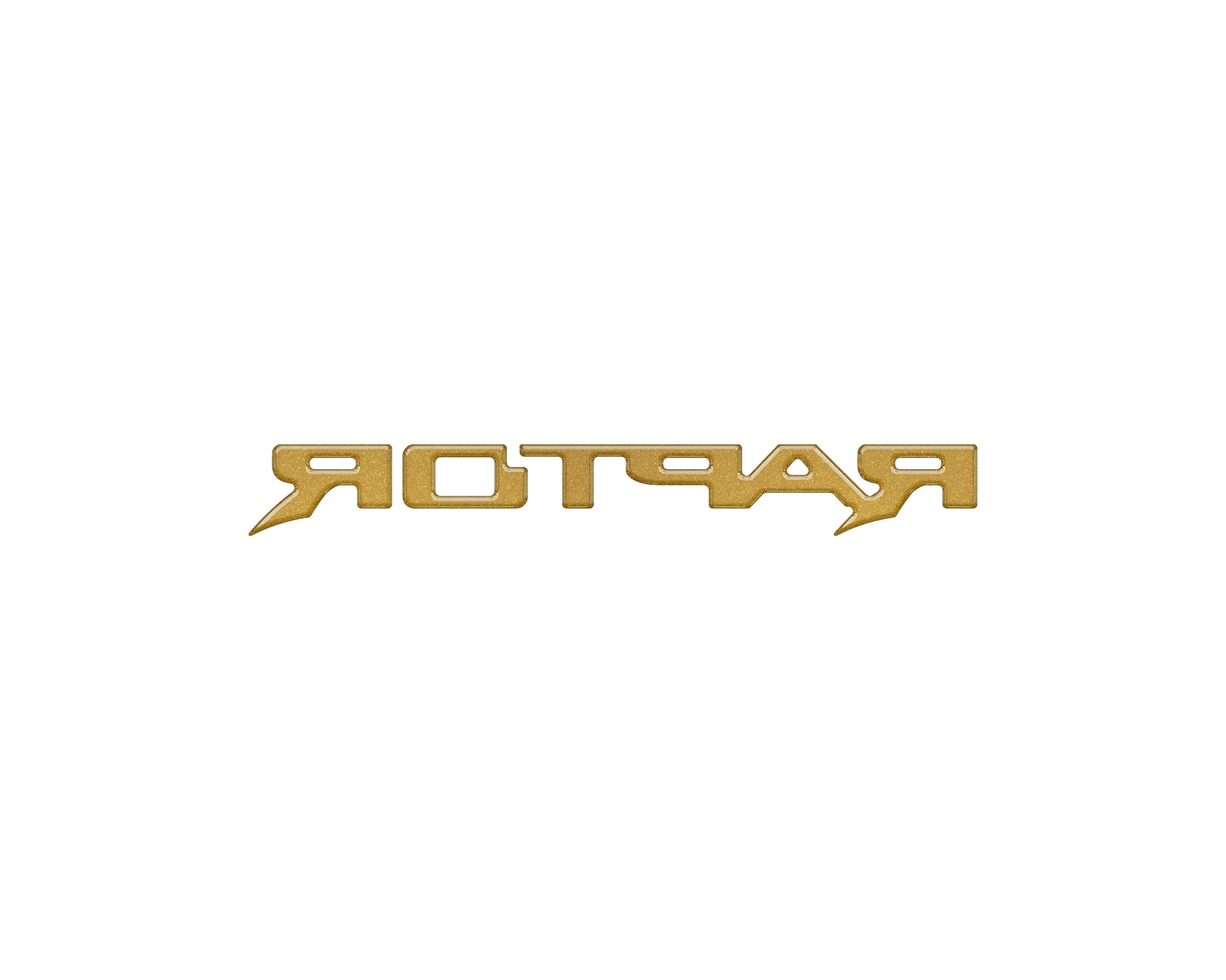 Raptor Third Brake Light Letter Inserts Fits 2022-2026 Ford Bronco Raptor