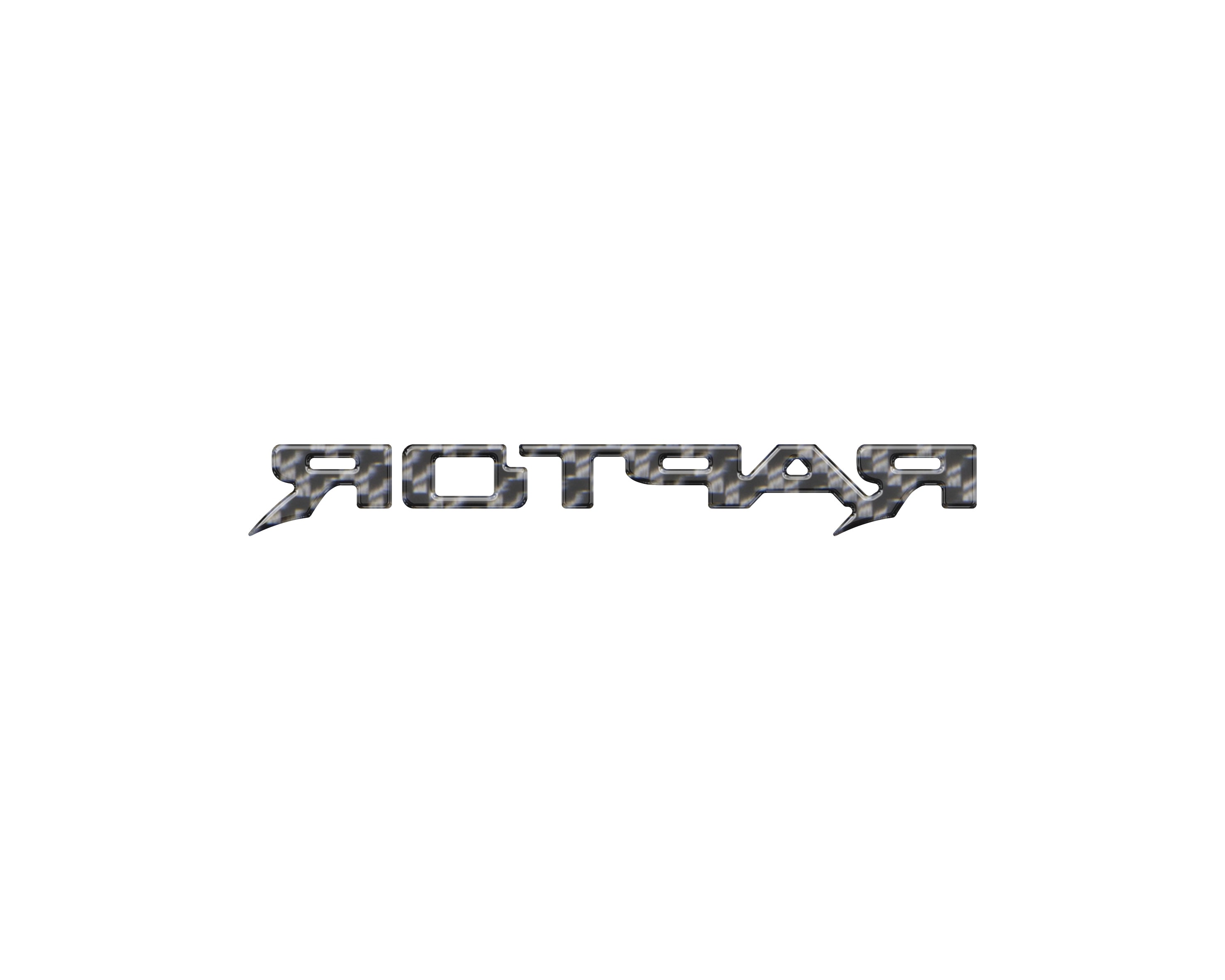 Raptor Third Brake Light Letter Inserts Fits 2022-2026 Ford Bronco Raptor