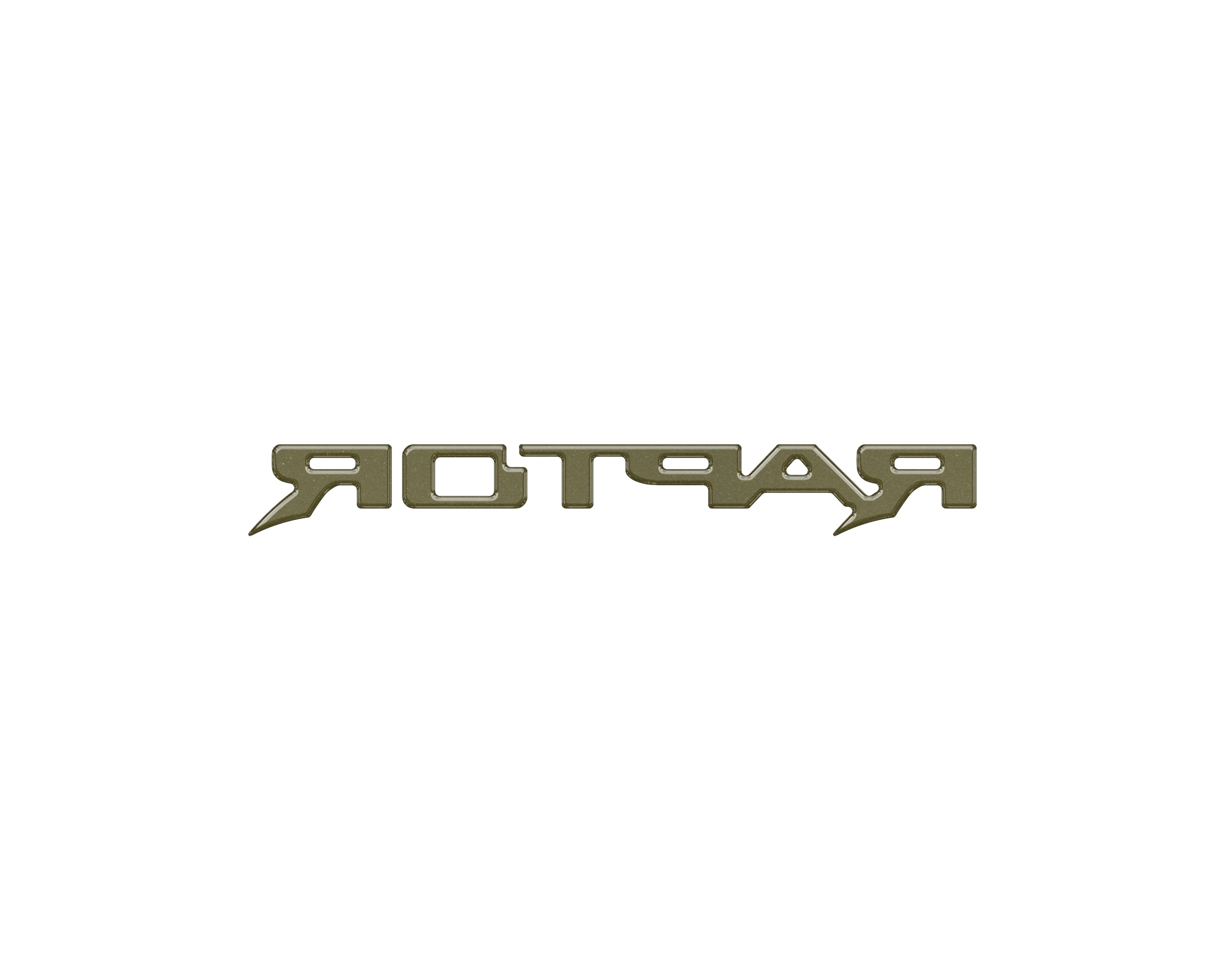 Raptor Third Brake Light Letter Inserts Fits 2022-2026 Ford Bronco Raptor