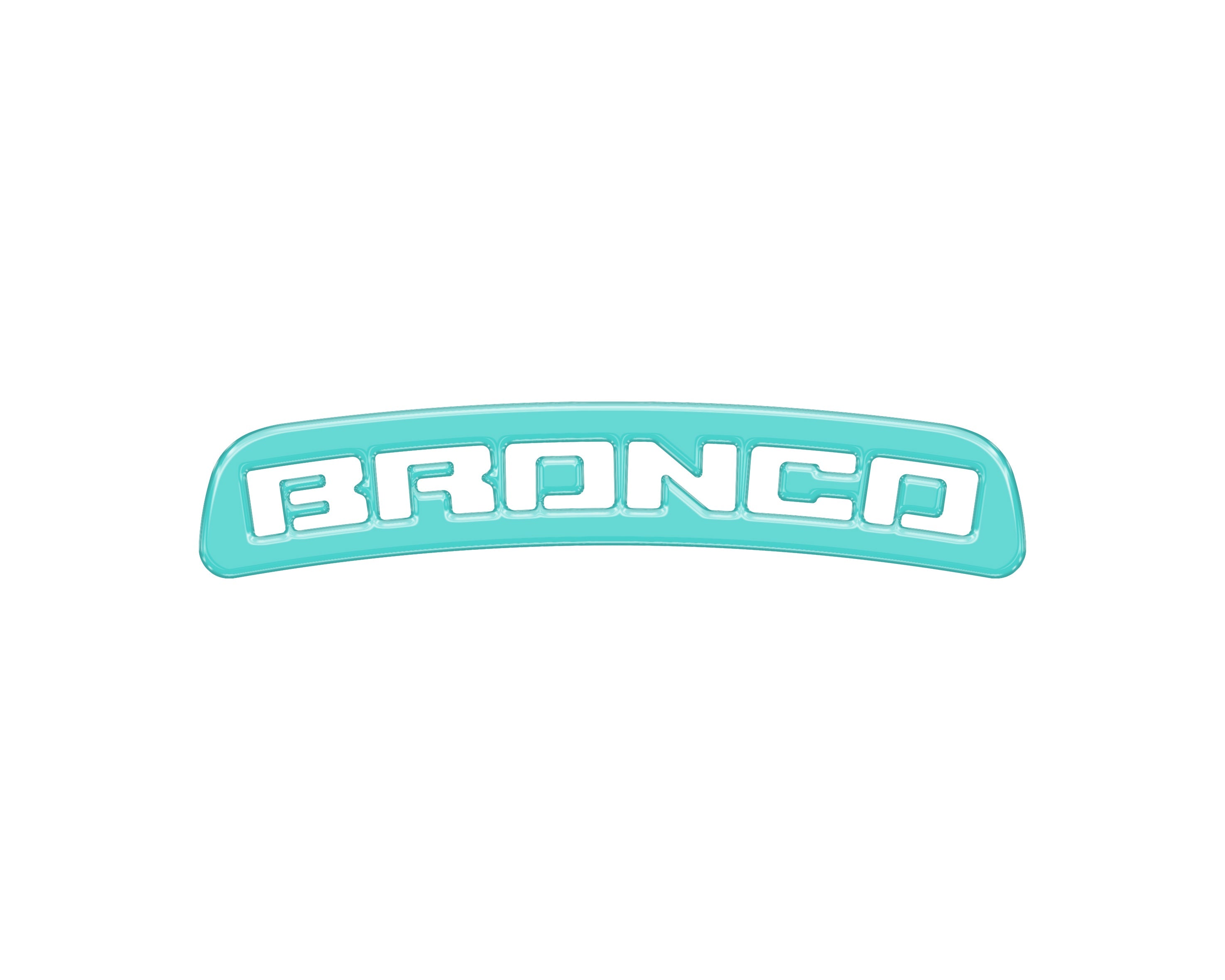 Third Brake Light Overlay Fits 2021-2026 Ford Bronco