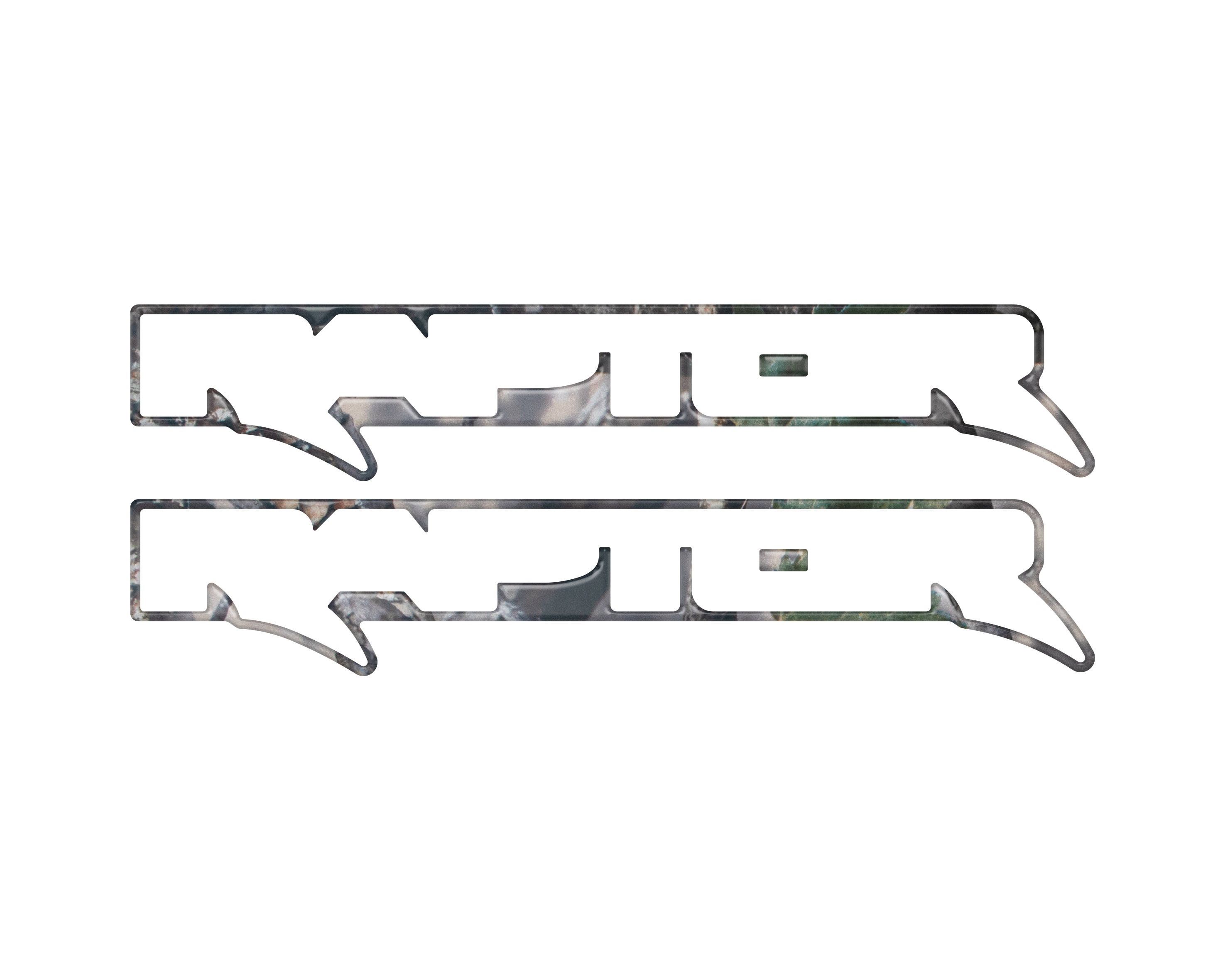 Raptor Floor Mat Emblem Inserts Fits 2022-2026 Ford Bronco Raptor
