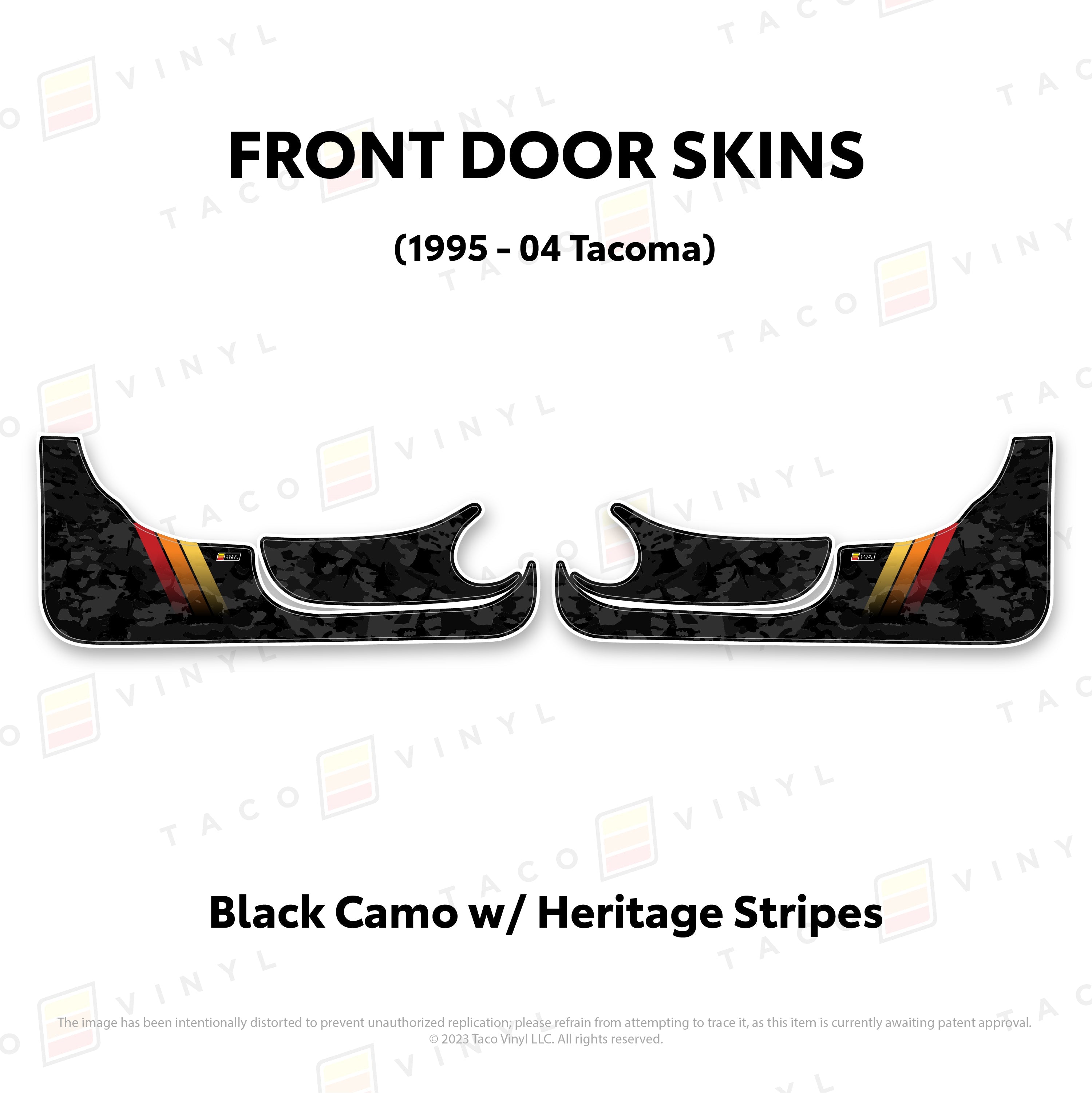 1995-04 Door Skins (Lower Section) For Tacoma