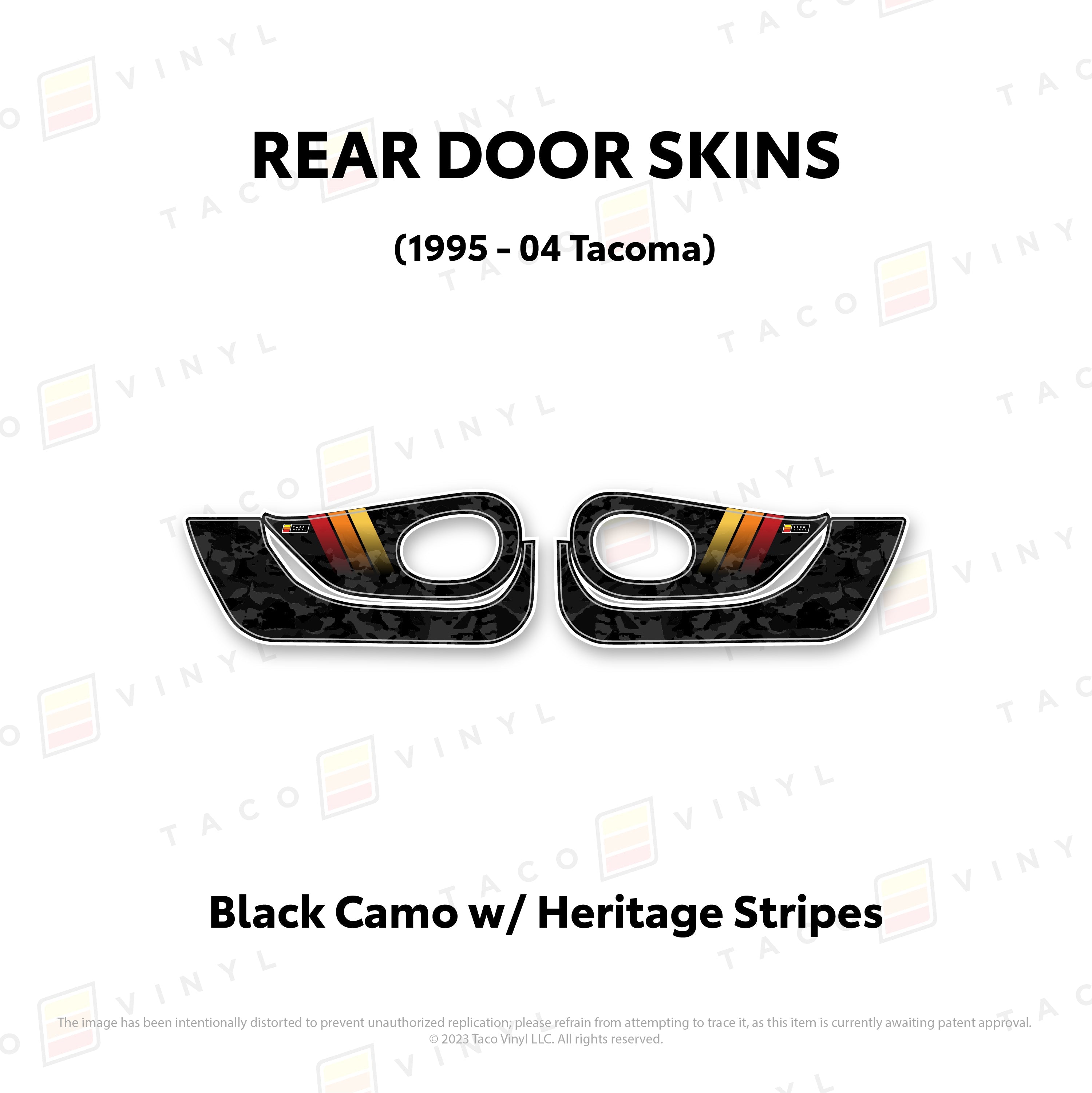 1995-04 Door Skins (Lower Section) For Tacoma