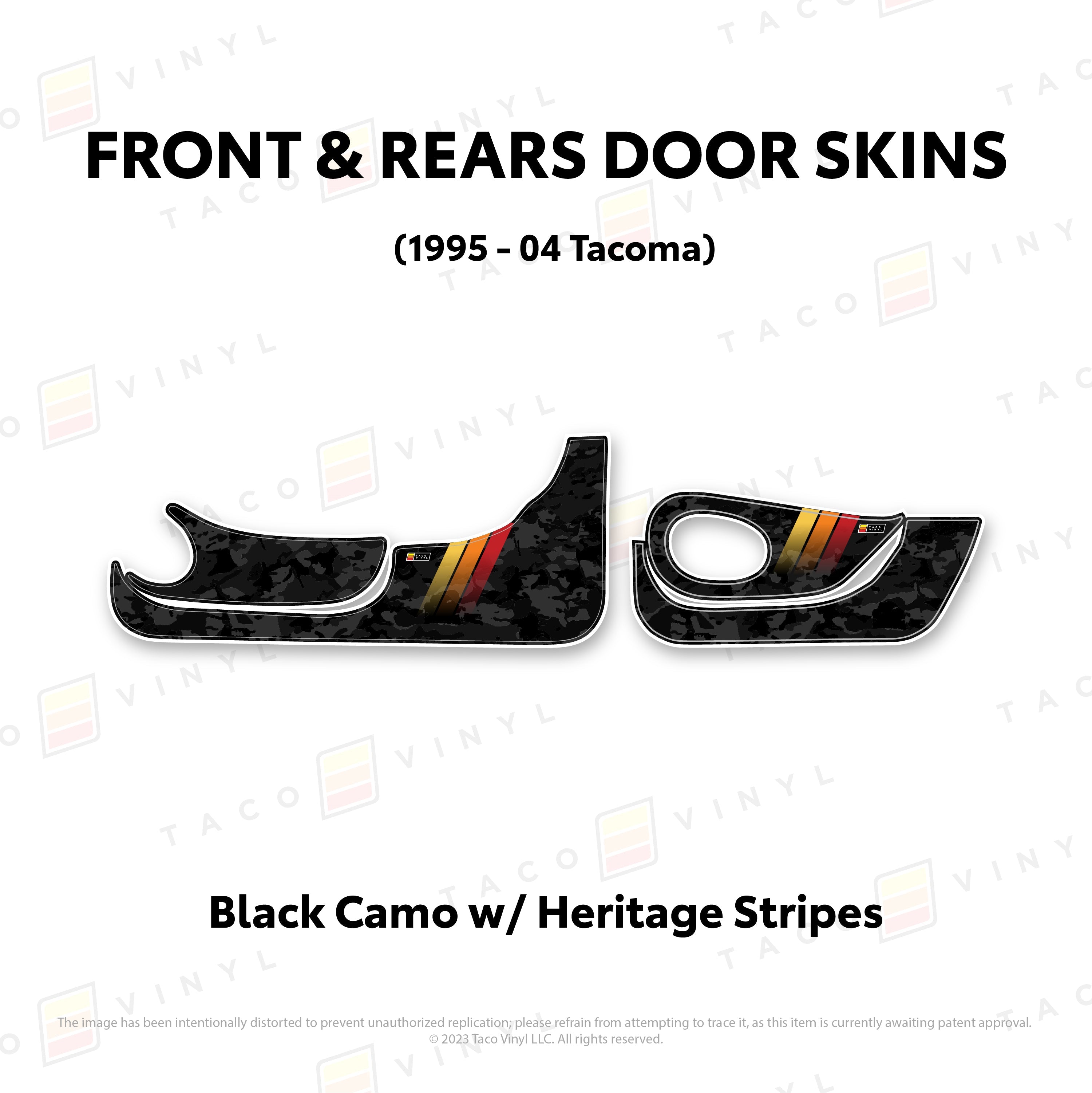 1995-04 Door Skins (Lower Section) For Tacoma