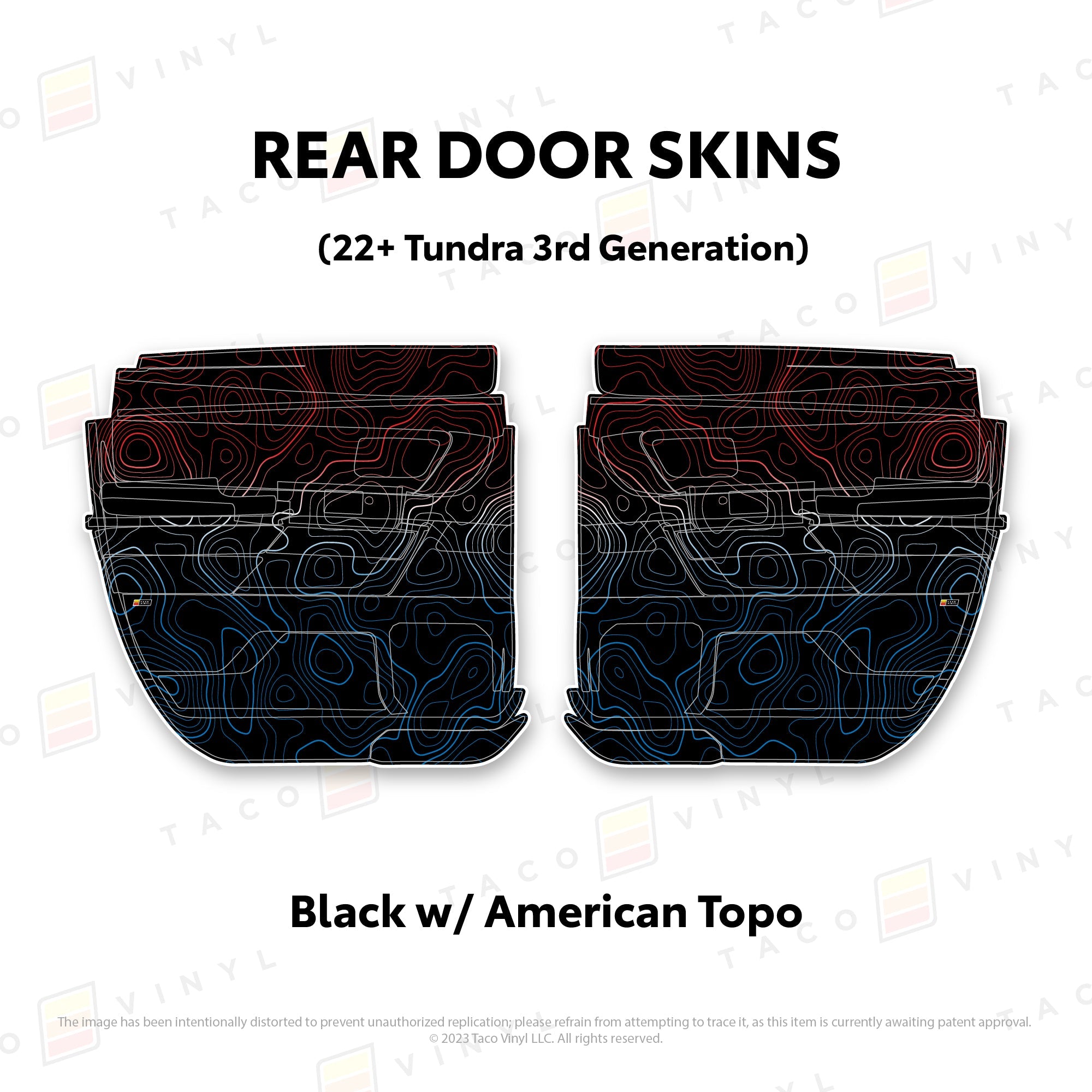 2022+ Door Skins For Tundra