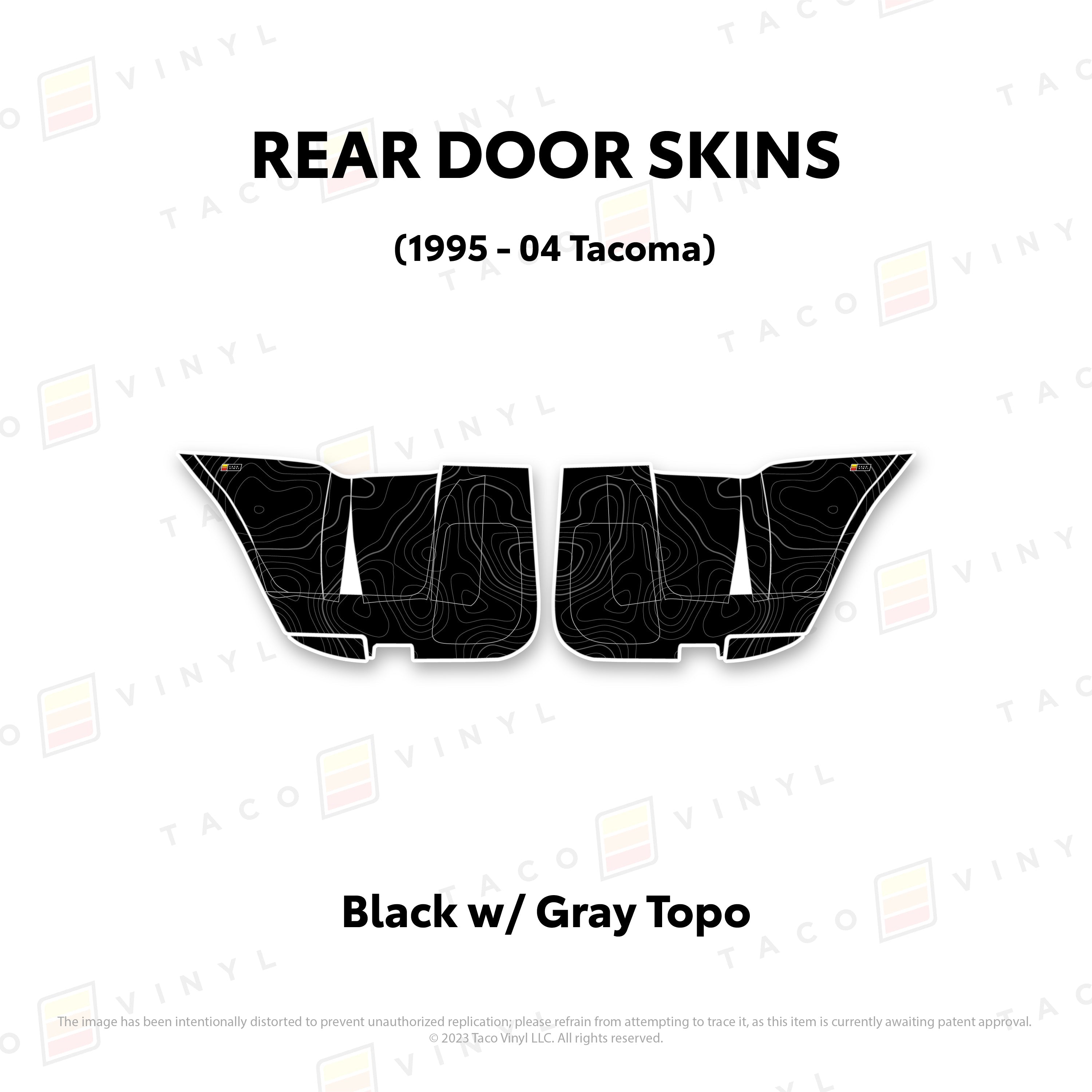 2010-24 Door Skins (Lower Section) For 4Runner
