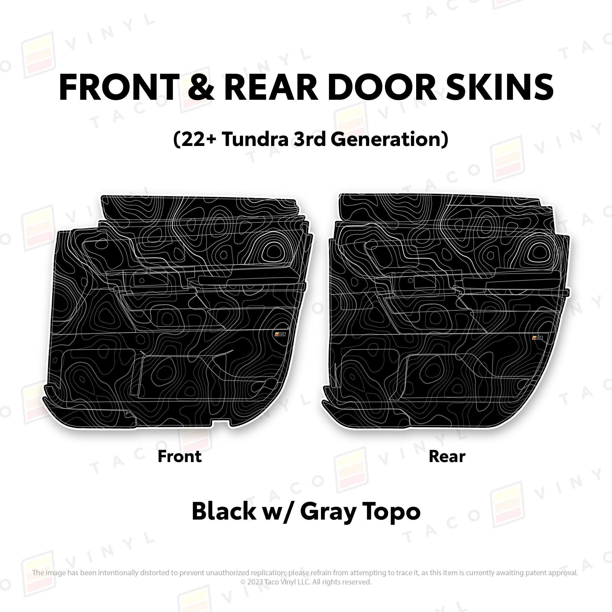 2022+ Door Skins For Tundra