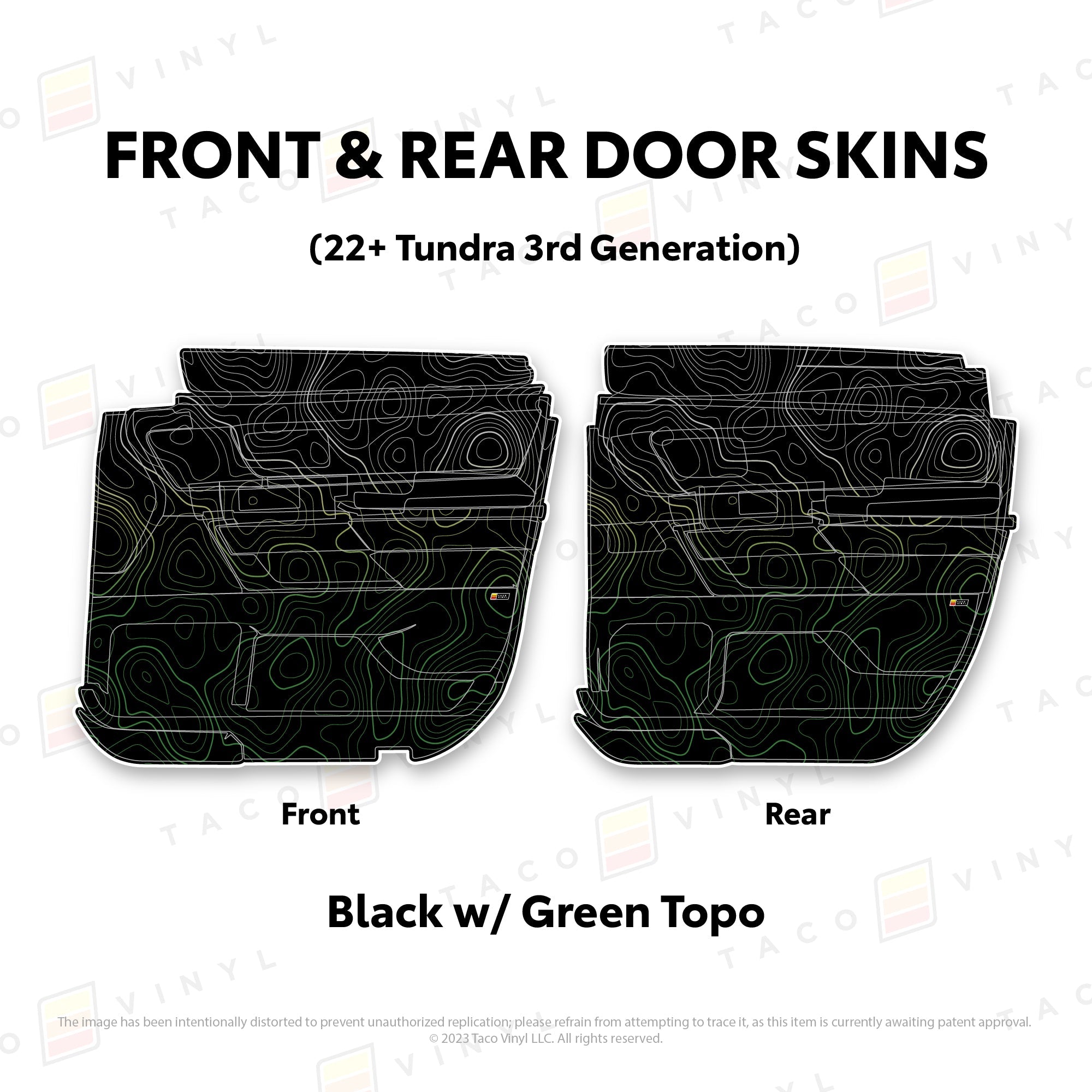 2022+ Door Skins For Tundra
