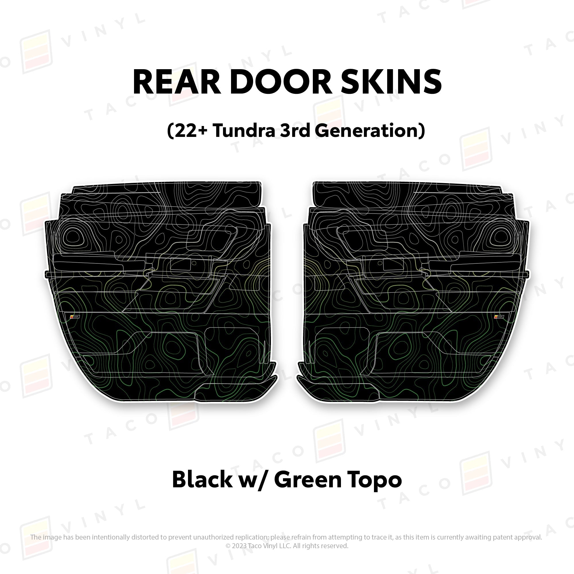 2022+ Door Skins For Tundra
