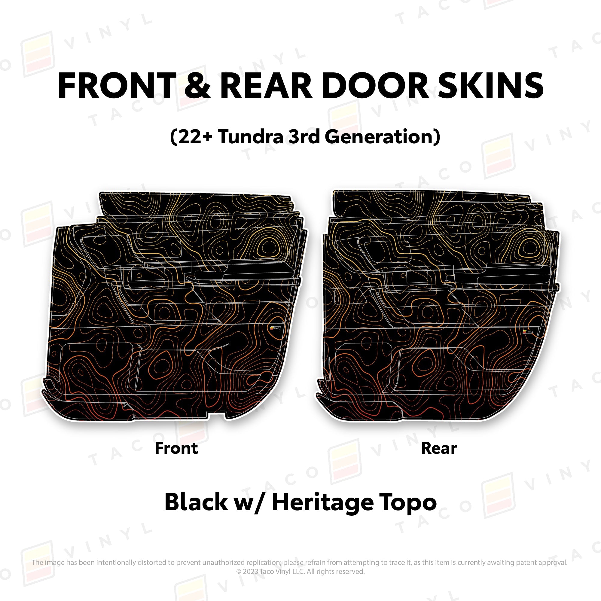 2022+ Door Skins For Tundra