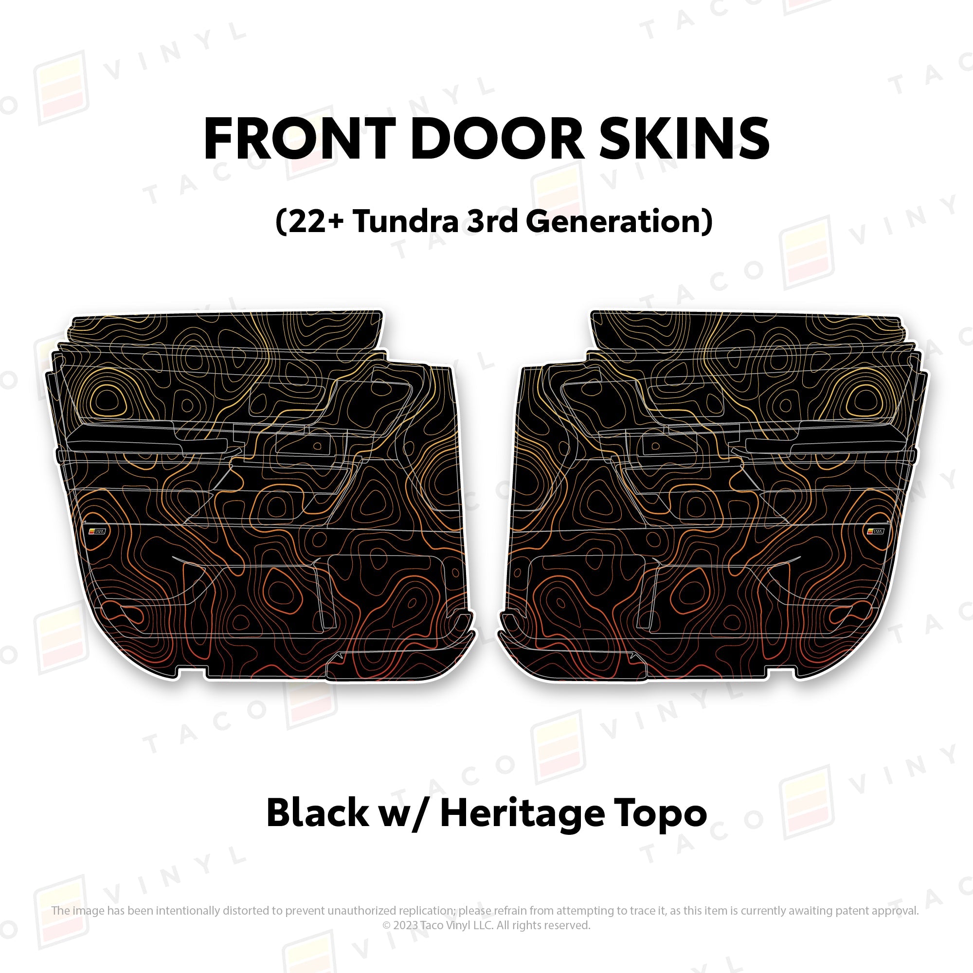 2022+ Door Skins For Tundra
