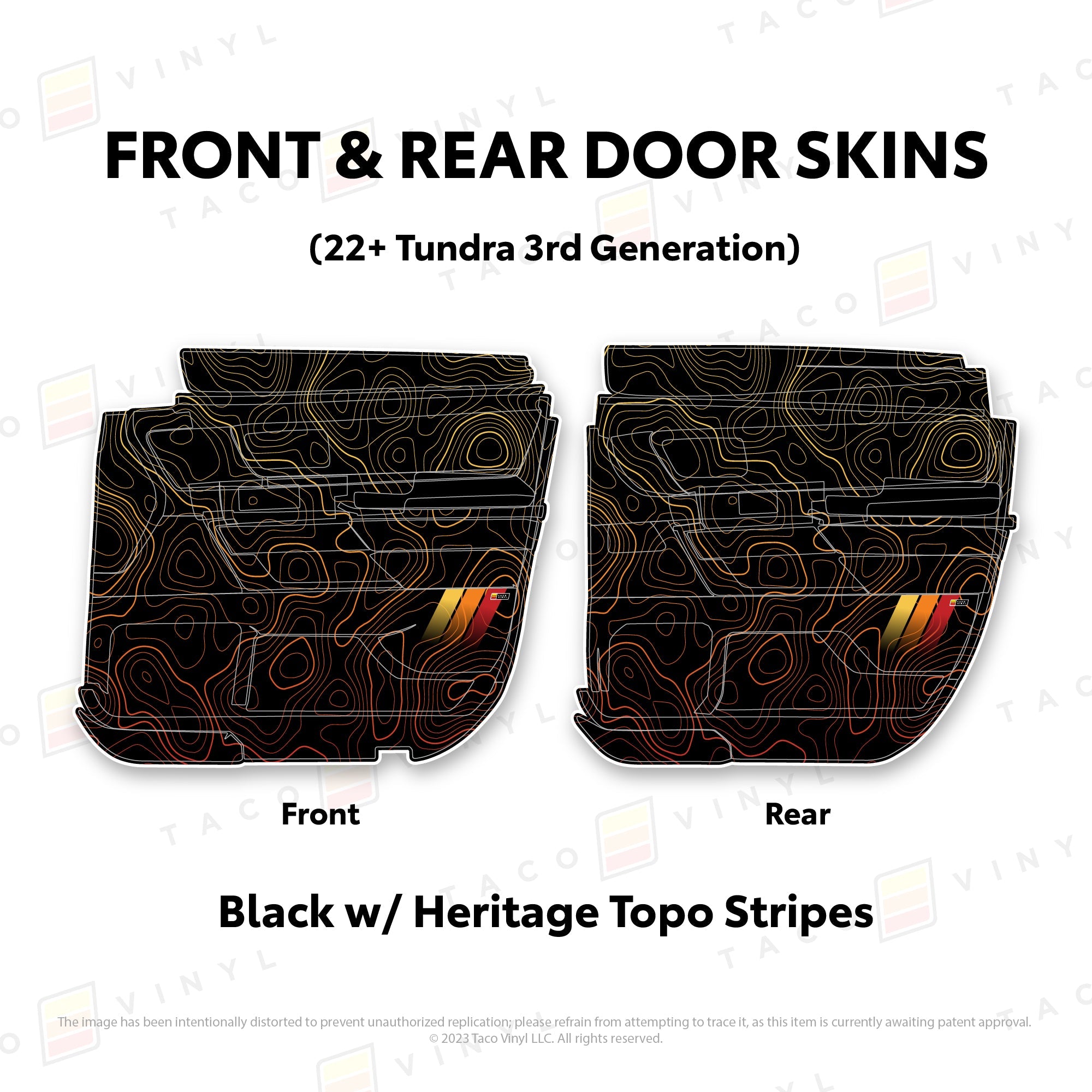 2022+ Door Skins For Tundra