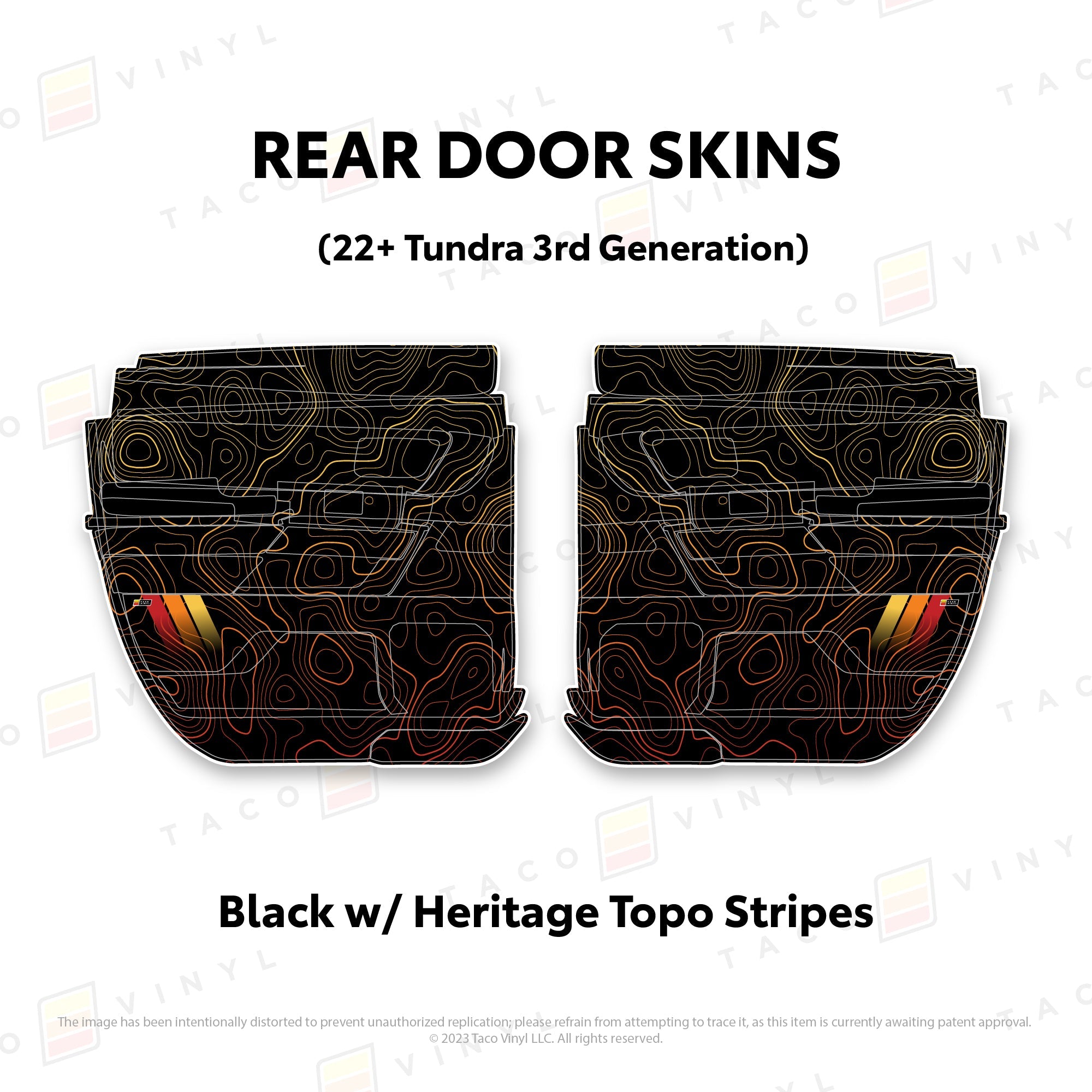 2022+ Door Skins For Tundra