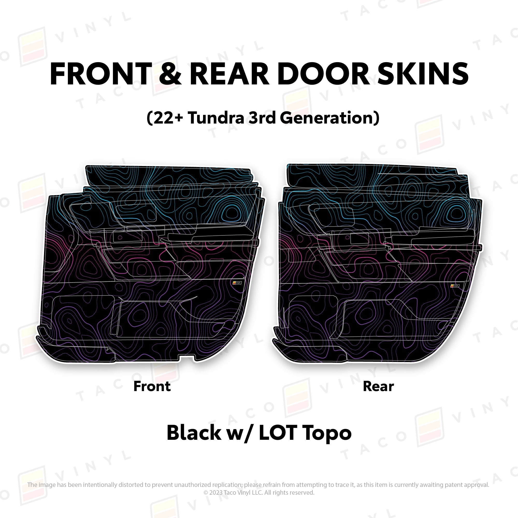 2022+ Door Skins For Tundra