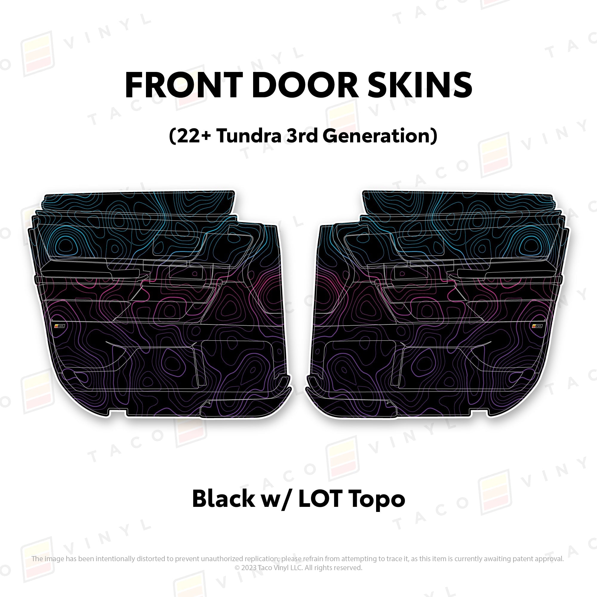 2022+ Door Skins For Tundra