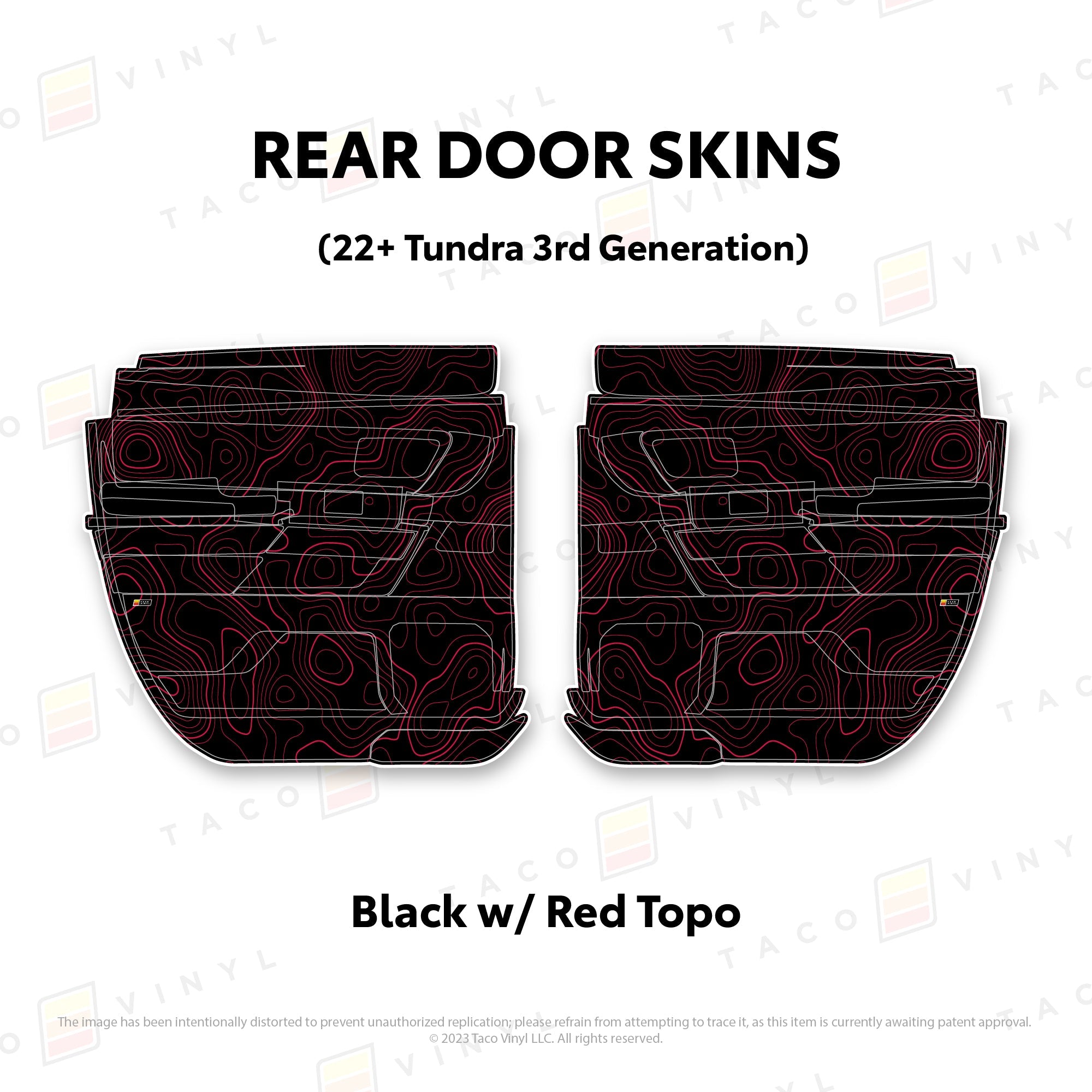 2022+ Door Skins For Tundra