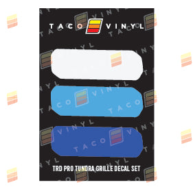 Pro Grille Decals For Tundra