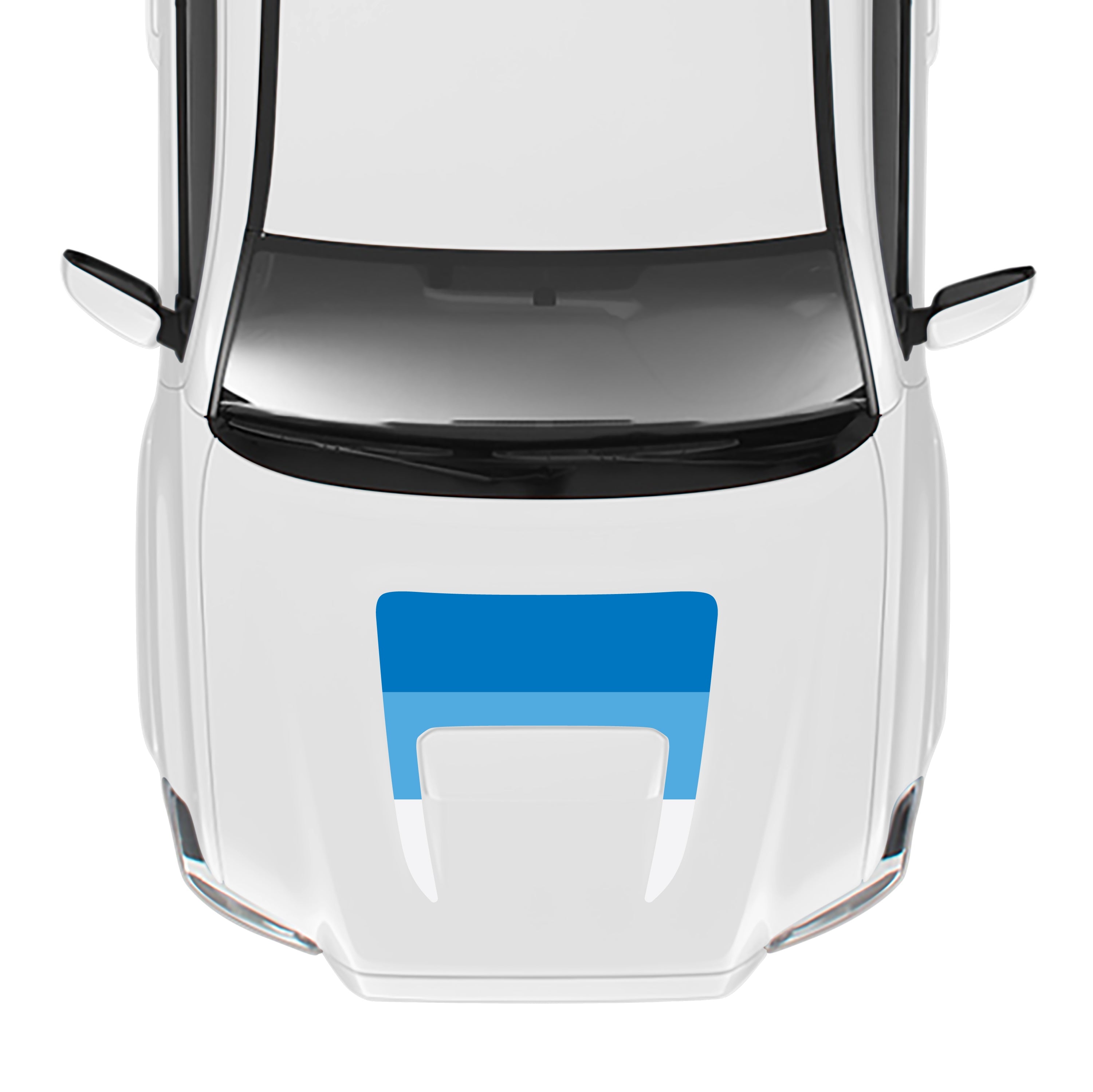2016-23 Sport/Pro Checkered Hood Stamp For Tacoma