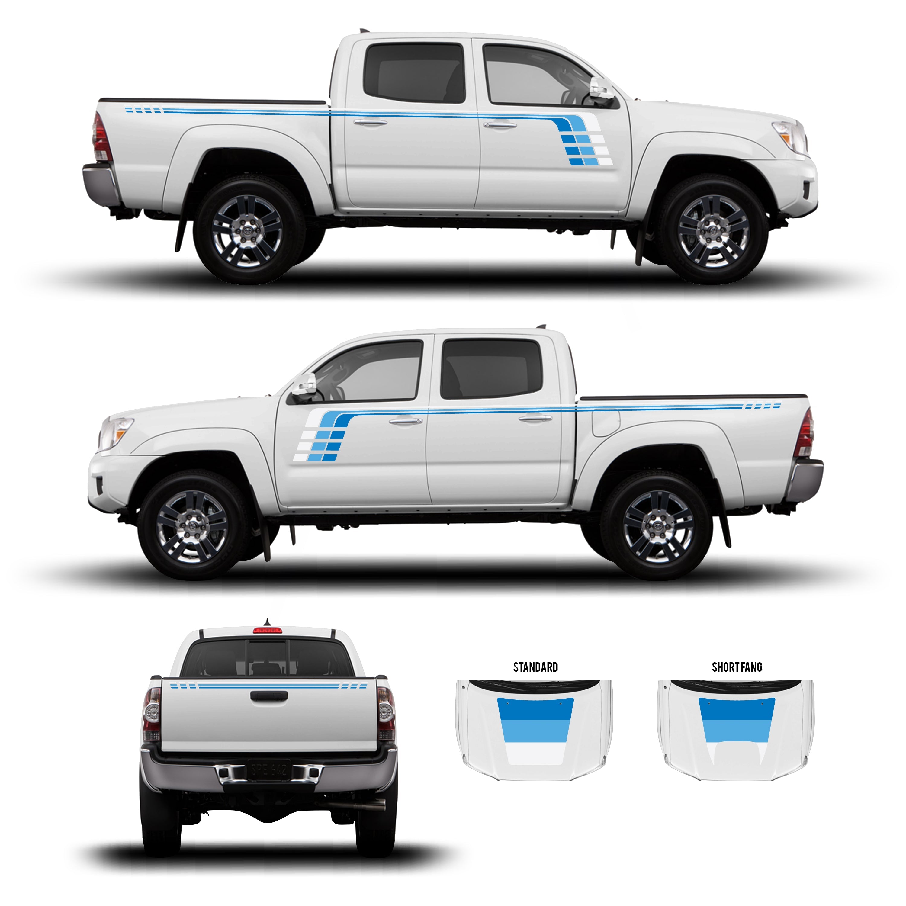 2005-15 Checkered Stripe Kit For Tacoma