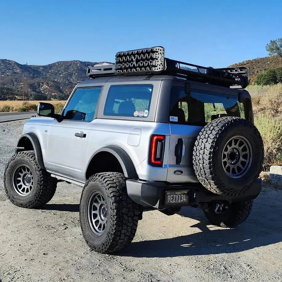 V2 | Flush Mount LED Tail Lights For 2021-2025 Ford Bronco - Low Profile | 1,400 Lumens