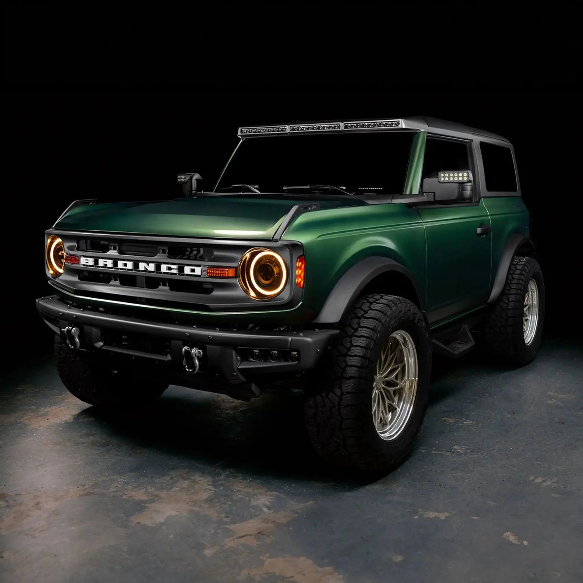 ORACLE Lighting Oculus™ Bi-LED Projector Headlights For 2021-2026 Ford Bronco