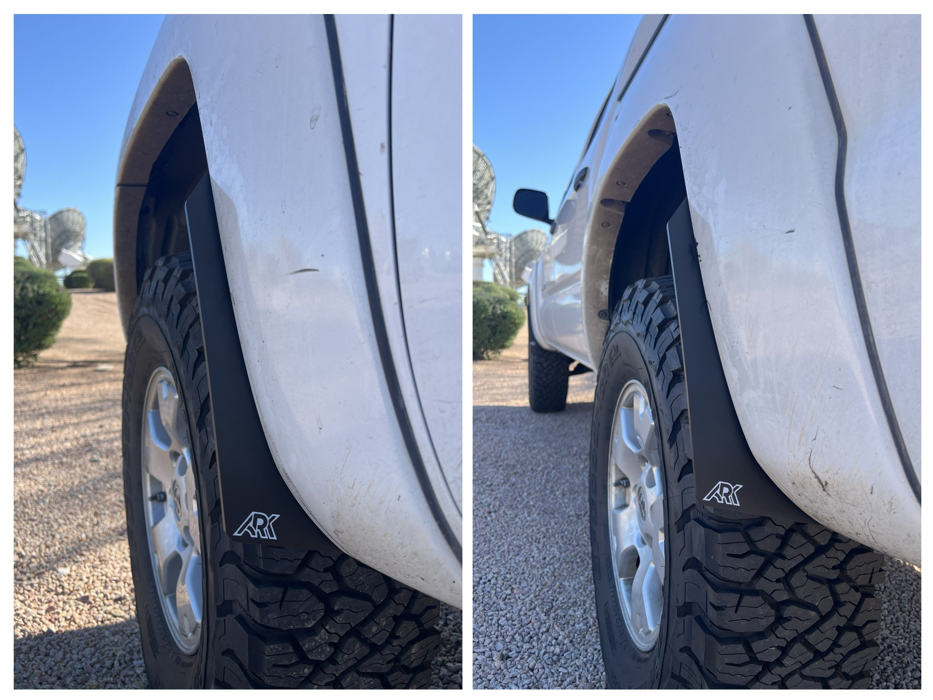 TriXpoly Micro Flares For 2005-2015 Toyota Tacoma
